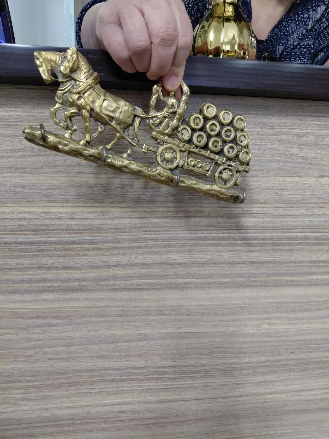 جا کلیدی برنز در حد نو فوری|مجسمه، تندیس، ماکت|شهریار, شهرک وائین|دیوار