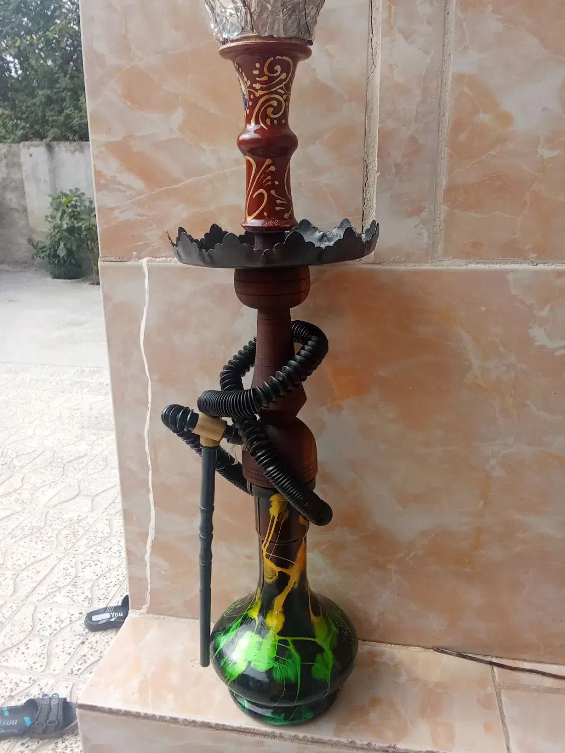 قلیان کهور|صنایع دستی و سایر لوازم تزئینی|کردکوی, |دیوار