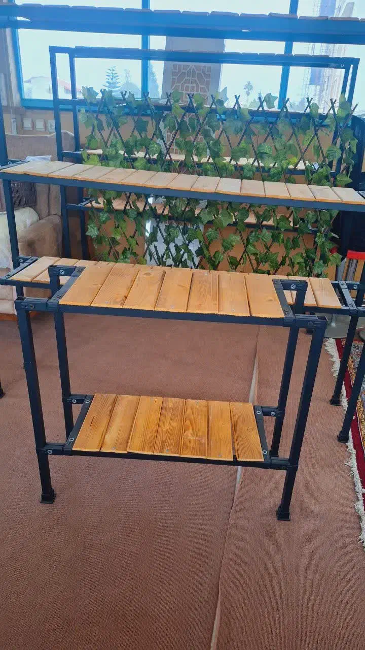 10 عدد قفسه رگال چوبی 1.5 در 1.5|فروشگاه و مغازه|عباس‌آباد, |دیوار