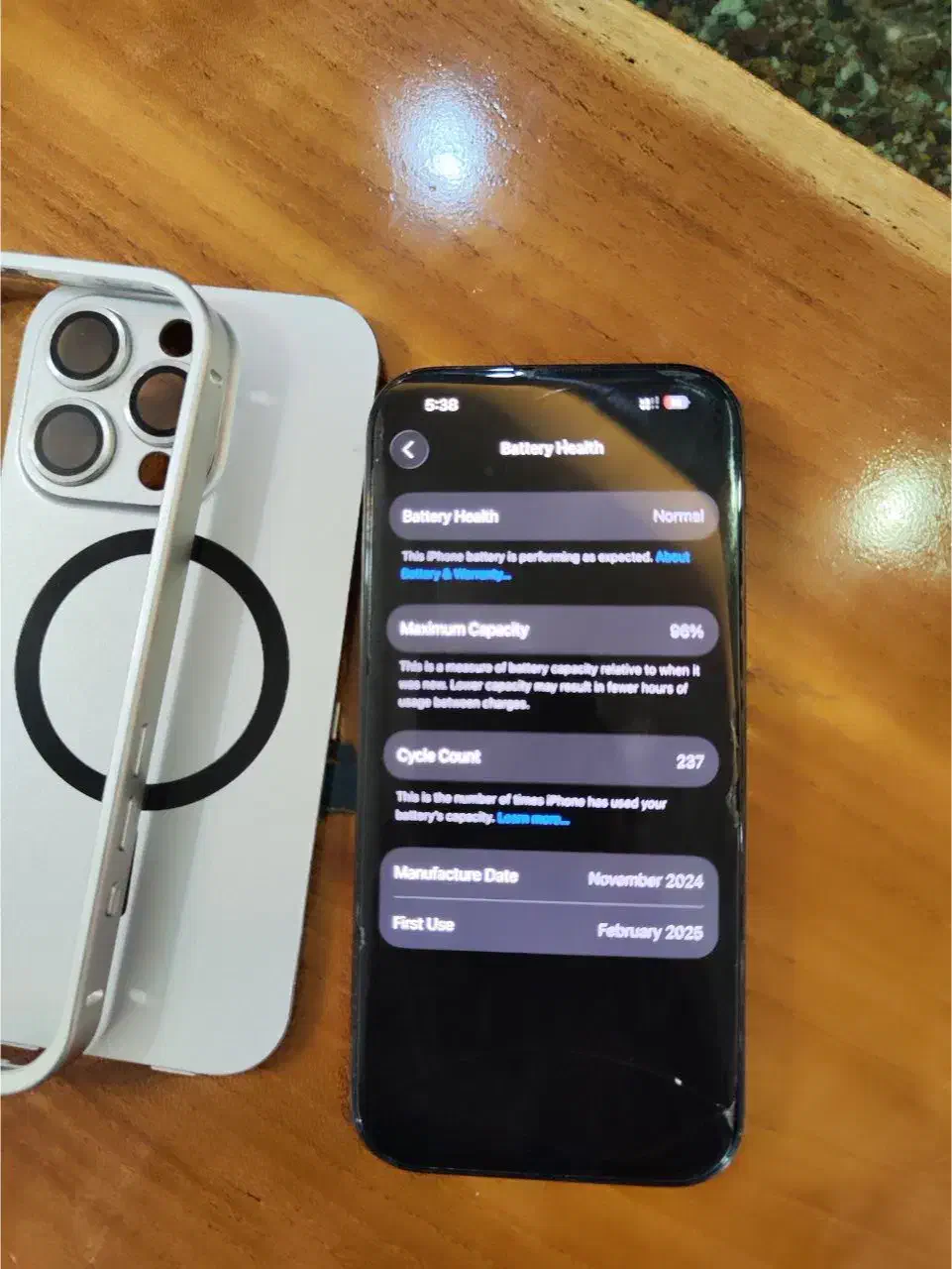 آیفون 16 پرو مشکی 128G Za دو سیمکارت|موبایل|اصفهان, بهارستان|دیوار