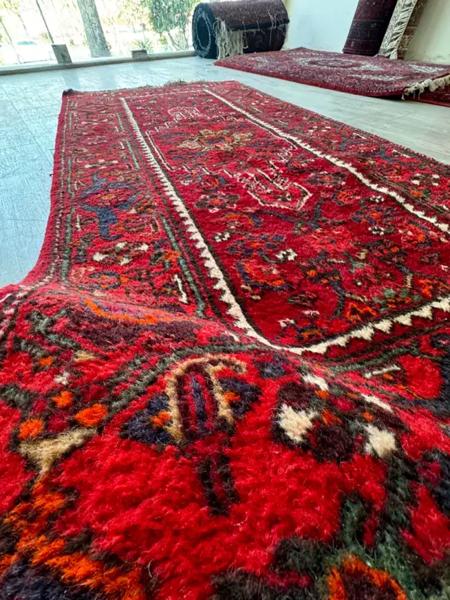 فرش دستبافت ۱*۲ نقش زنجان|فرش|زنجان, |دیوار