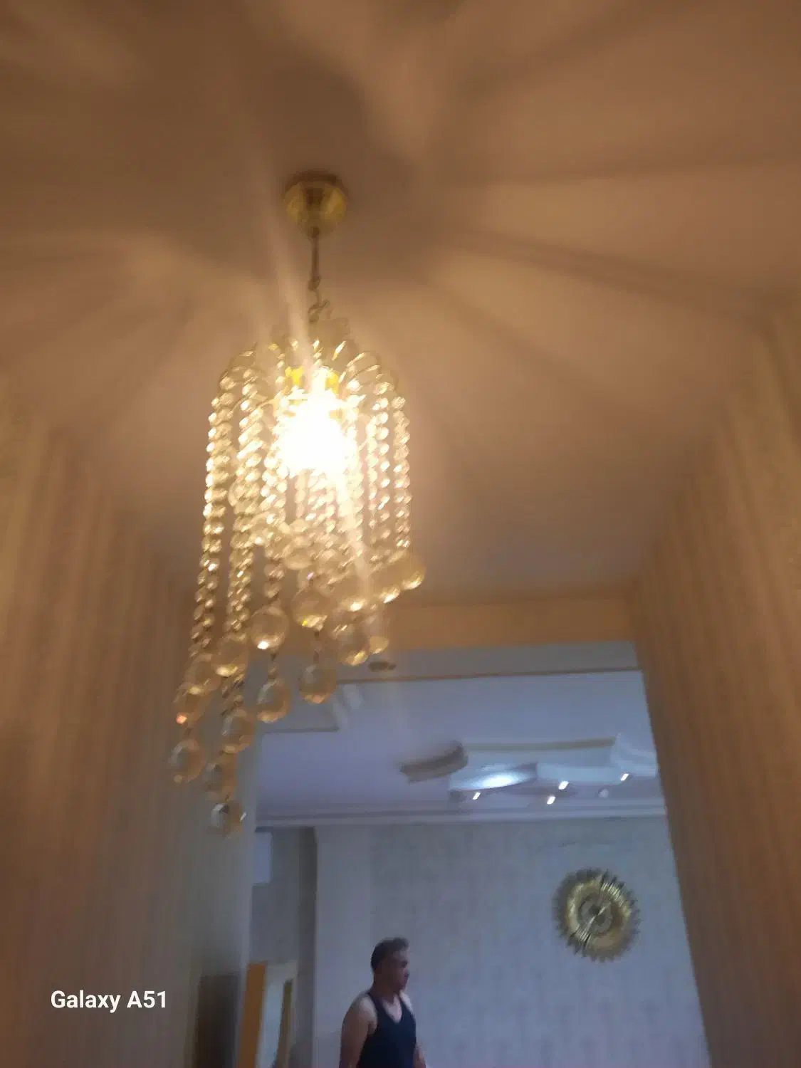 لوستر گوی|لوستر و چراغ آویز|ساوه, |دیوار