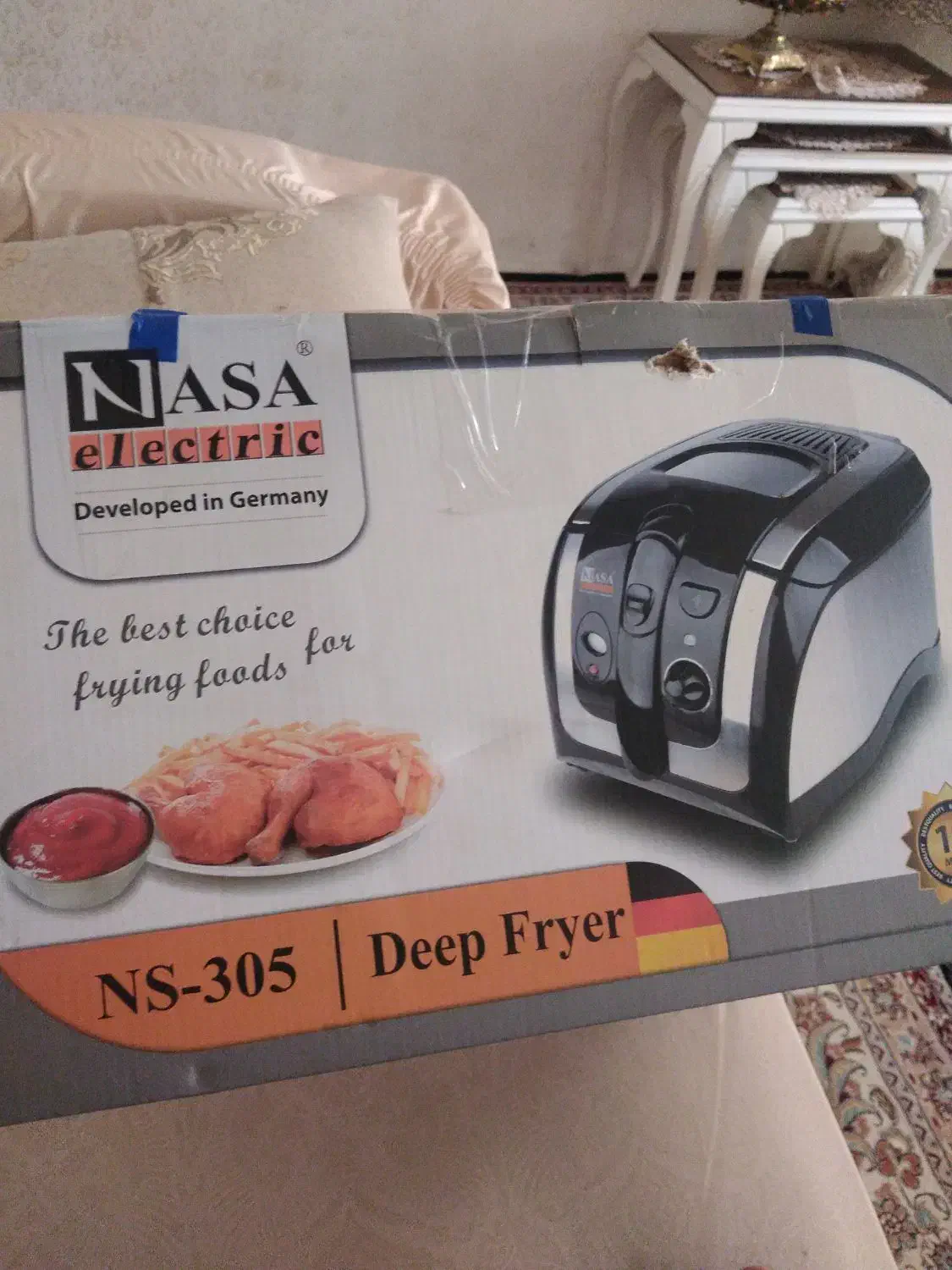 سرخ کن با روغن ناسا الکترونیک ns305|اجاق گاز و لوازم برقی پختوپز|اردبیل, |دیوار