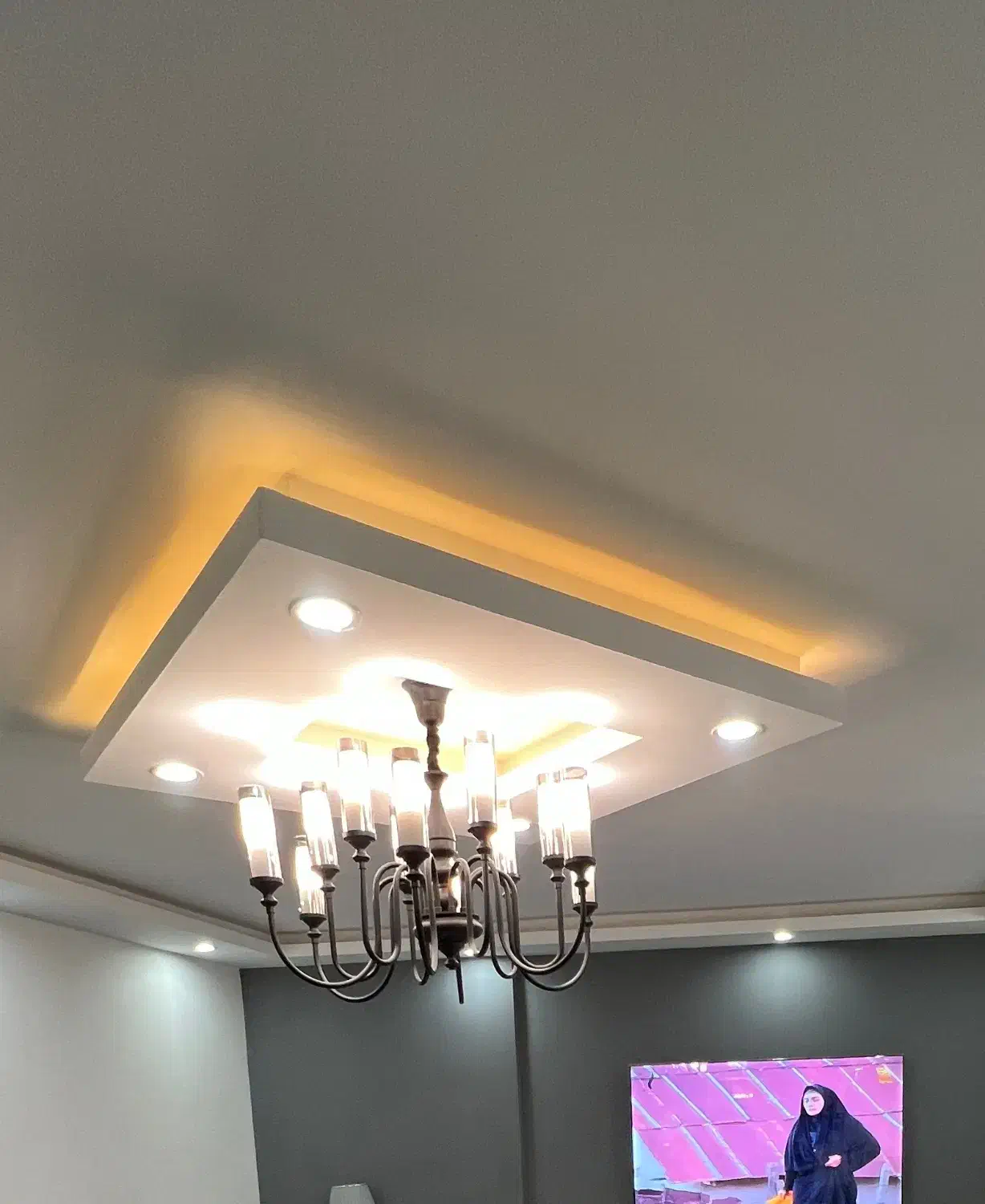 لوستر|لوستر و چراغ آویز|رشت, جانبازان|دیوار