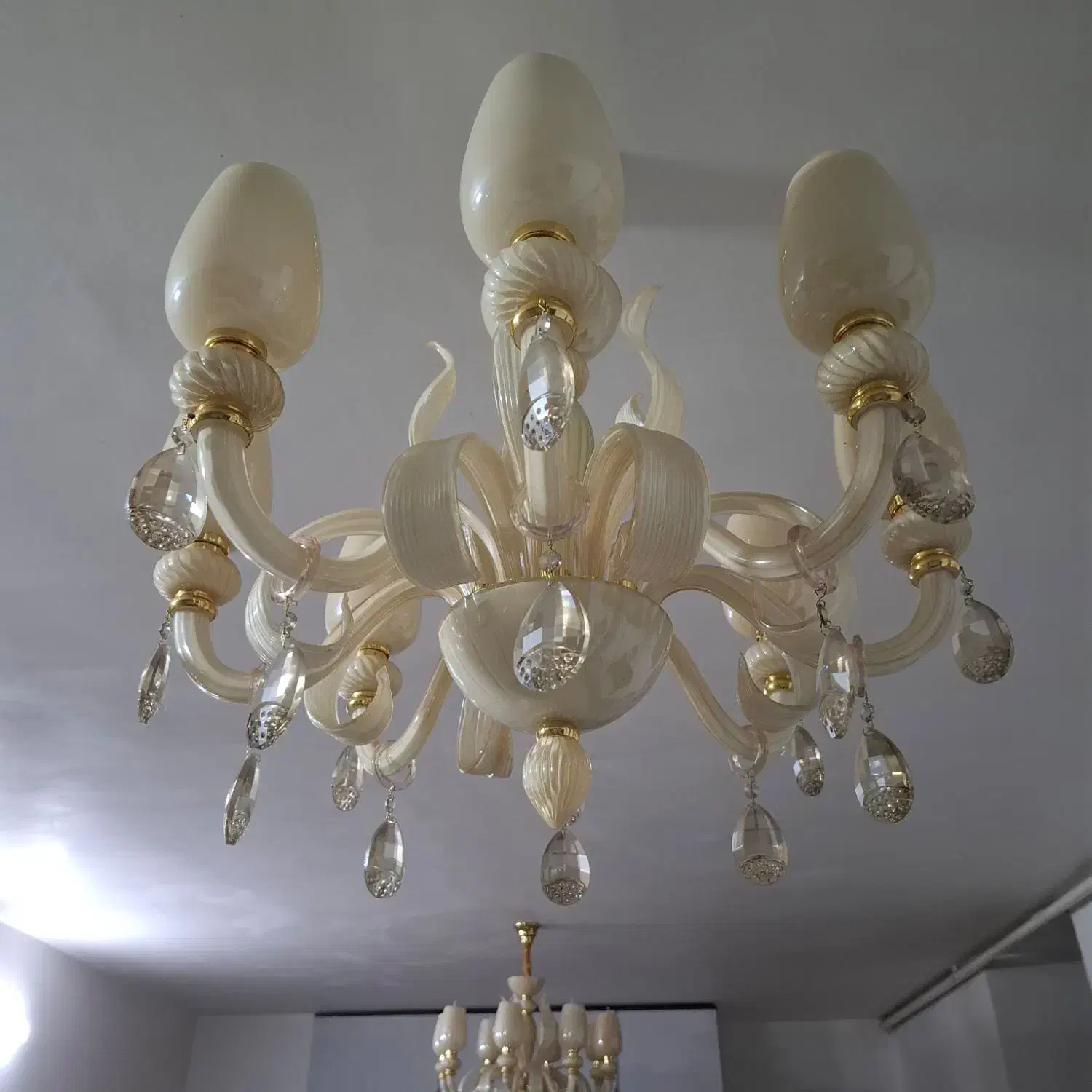 لوستر کریستالی نو|حراج|قزوین, |دیوار