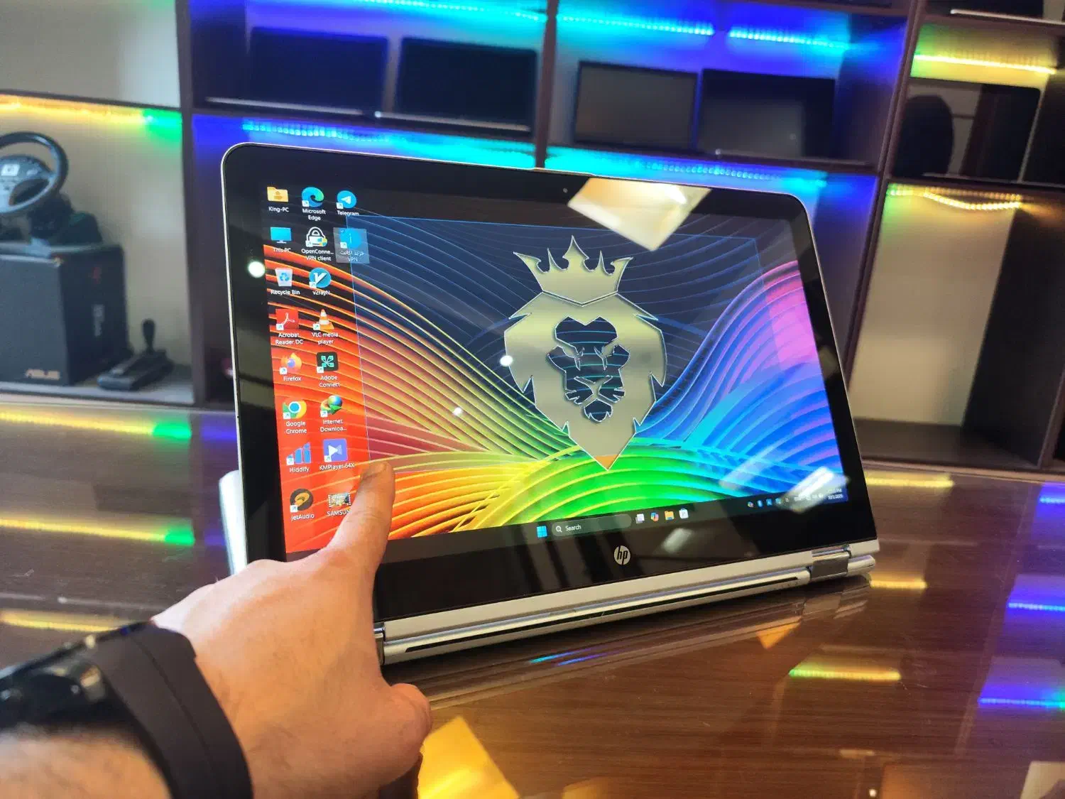 تبلت‌شو 15 اینچی همه‌کاره Core-i5 لوکس hp Envy|رایانه همراه|تهران, میدان ولیعصر|دیوار