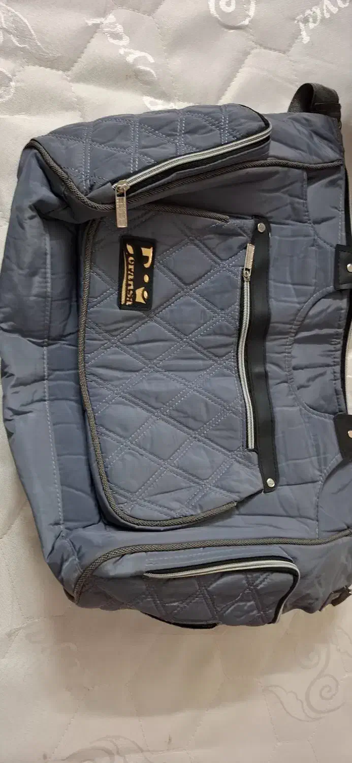 کریر و کیف ست طوسی|کالسکه و لوازم جانبی|بهشهر, |دیوار