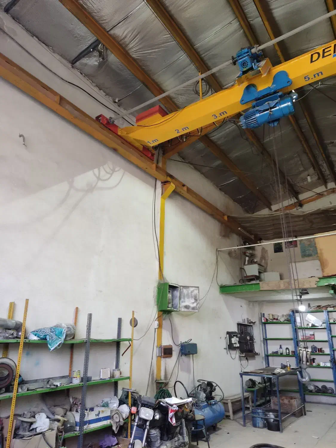 سوله ۱۰۰متری با جرثقیل۳تن|فروش دفتر صنعتی، کشاورزی، تجاری|محلات, |دیوار