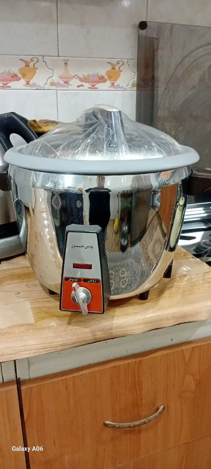 پلو پز ۱۲ نفره پارس خزر|اجاق گاز و لوازم برقی پخت‌وپز|بوشهر, |دیوار