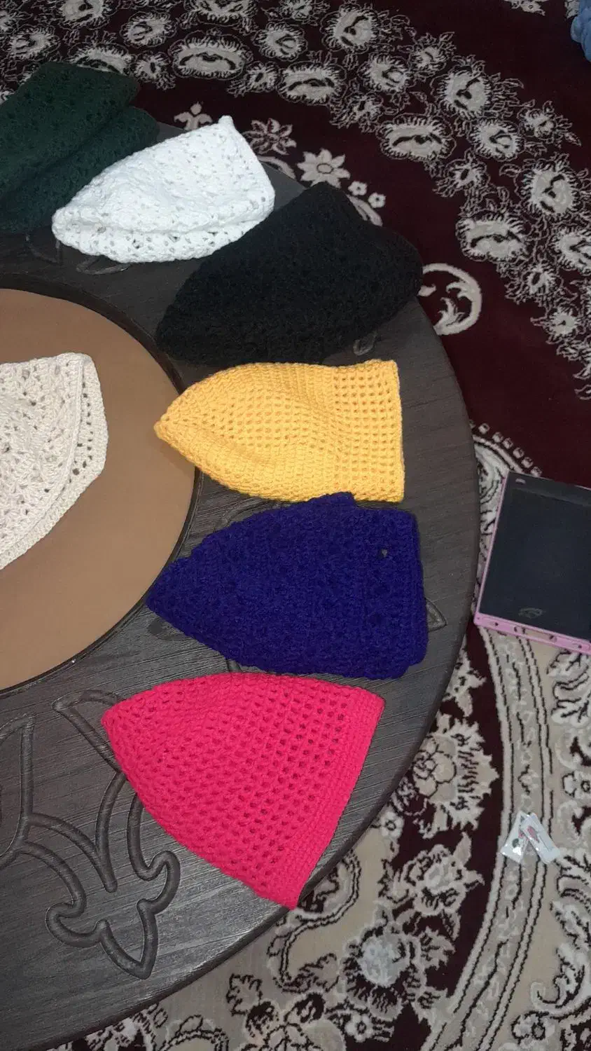 کلاه زنانه در رنگ و مدل‌های متنوع|لباس|دهلران, |دیوار