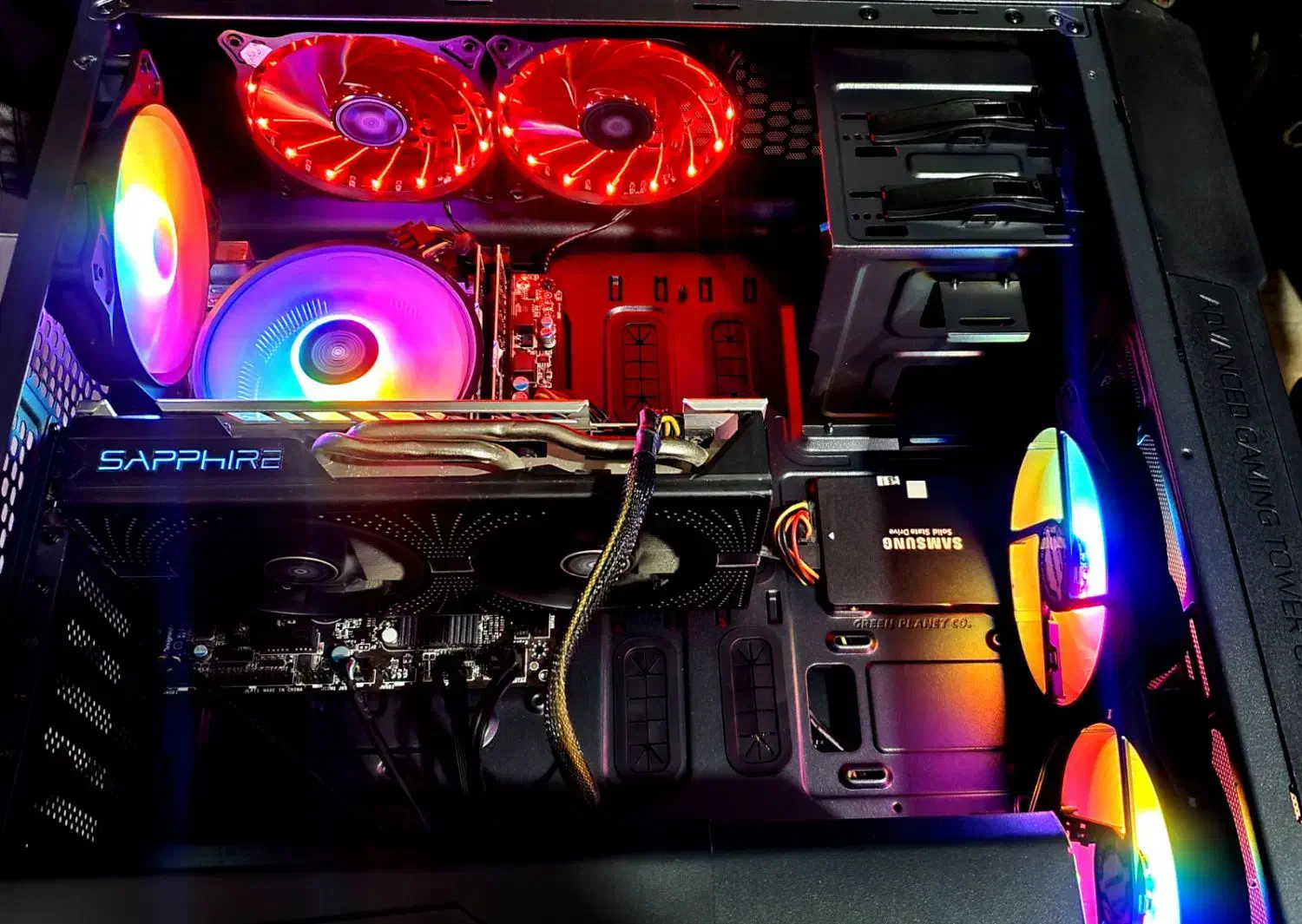 کیس آکبند i3 13100F نسل 13 مادربورد نسل 14|رایانه رومیزی|مشهد, جانباز|دیوار