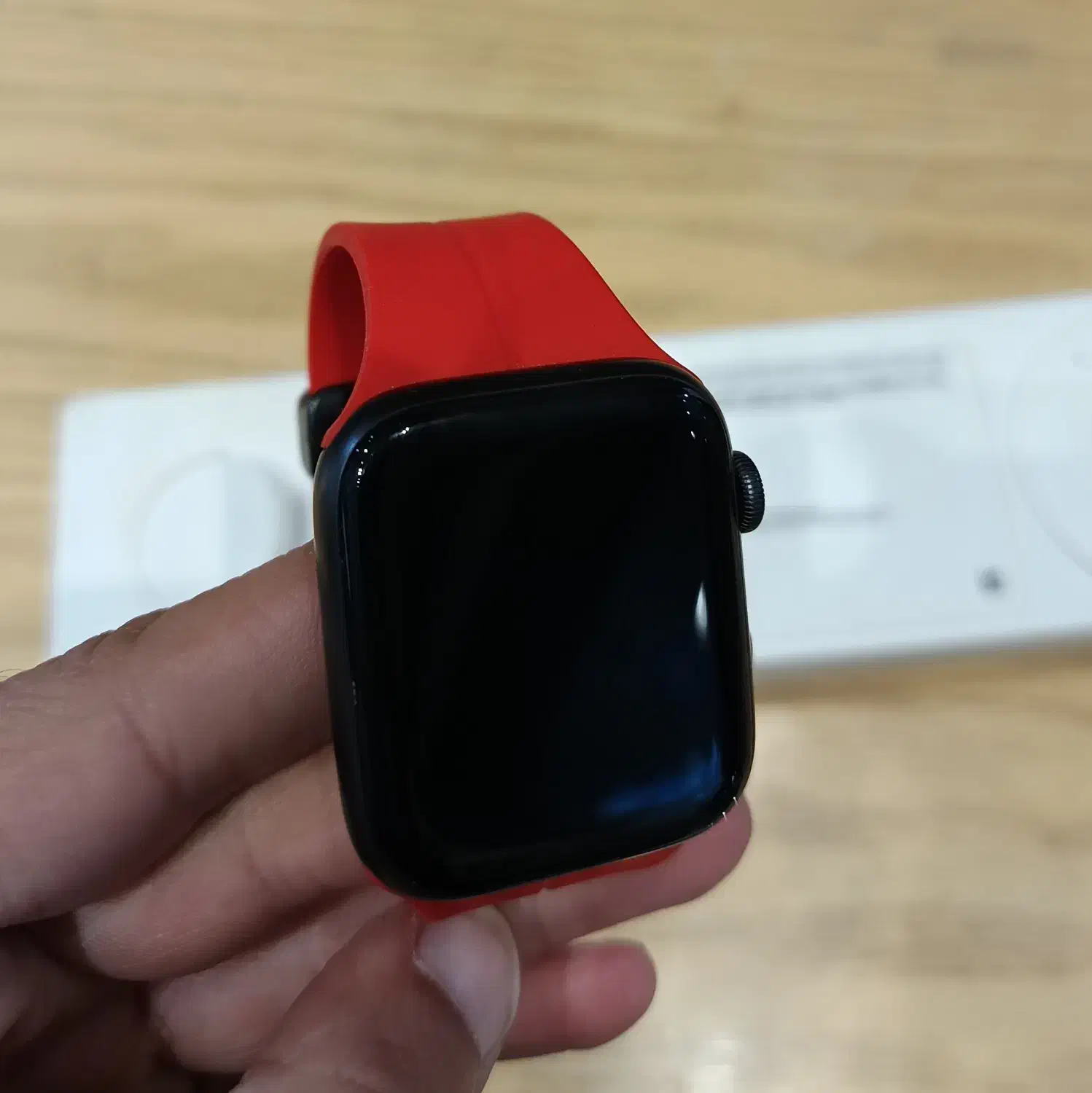 اپل واچ se مشکی ۴۴ میل|لوازم جانبی موبایل و تبلت|قزوین, |دیوار