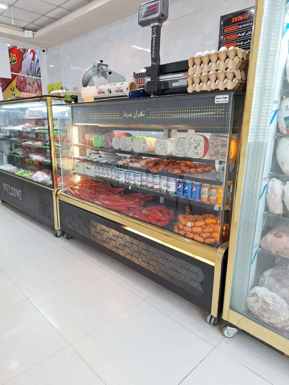 یخچال مخصوص پروتئینی ویترینی|فروشگاه و مغازه|مشهد, فدک|دیوار