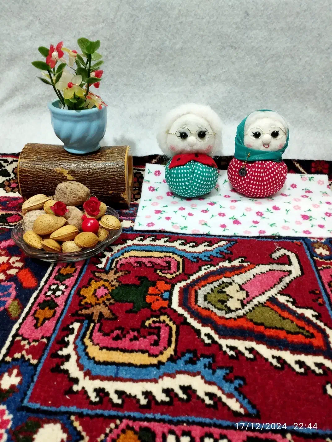 عروسک. بقچه ای مناسب دکور و اکسسوری شب یلدا|کلکسیون و سرگرمی|گرمسار, |دیوار