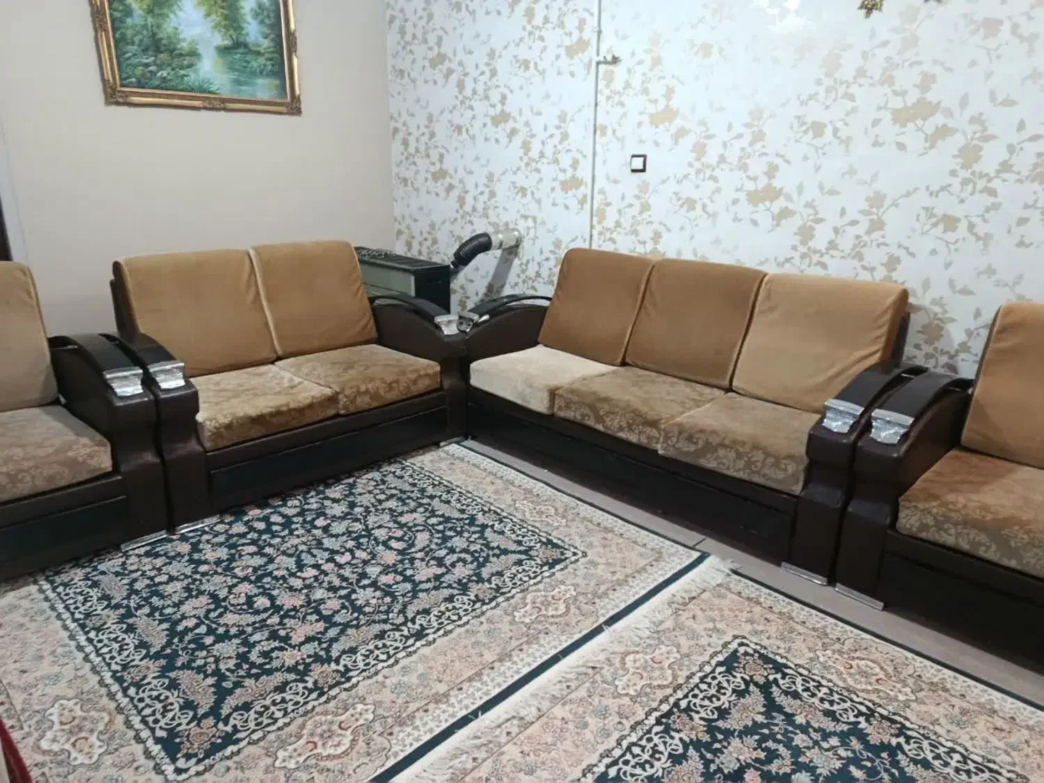 مبل راحتی ۷نفره|مبلمان خانگی و میز عسلی|ملایر, |دیوار