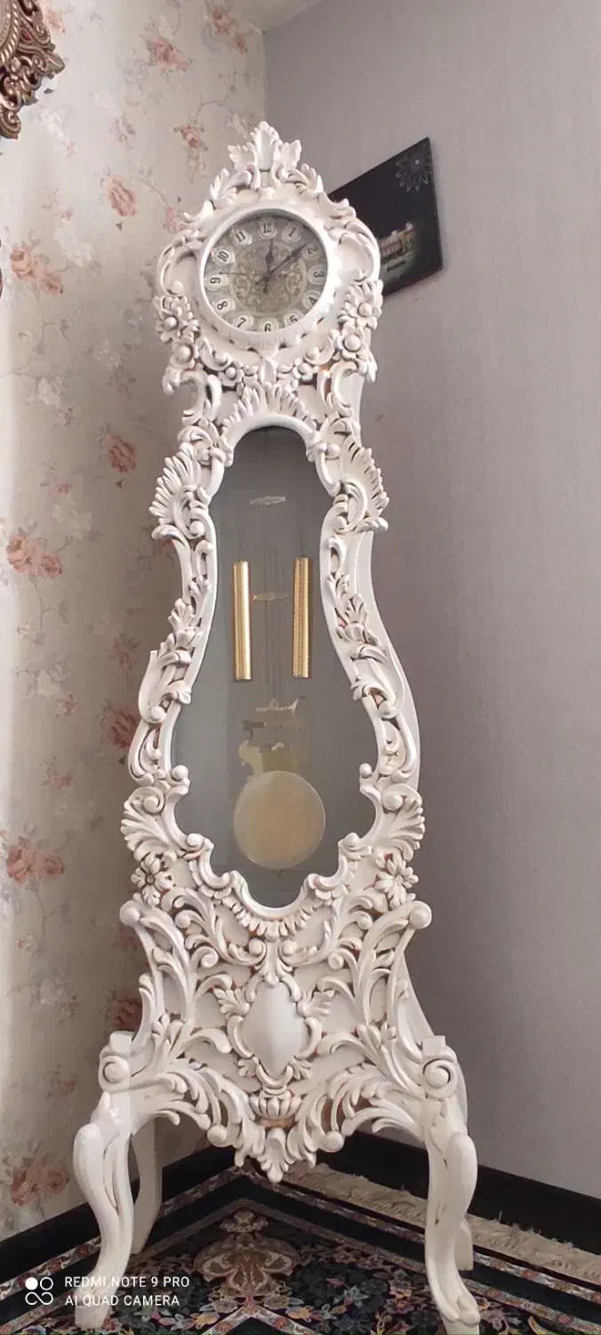 ساعت ایستاده چوب راش نونو|ساعت دیواری و تزئینی|شیراز, فرگاز|دیوار