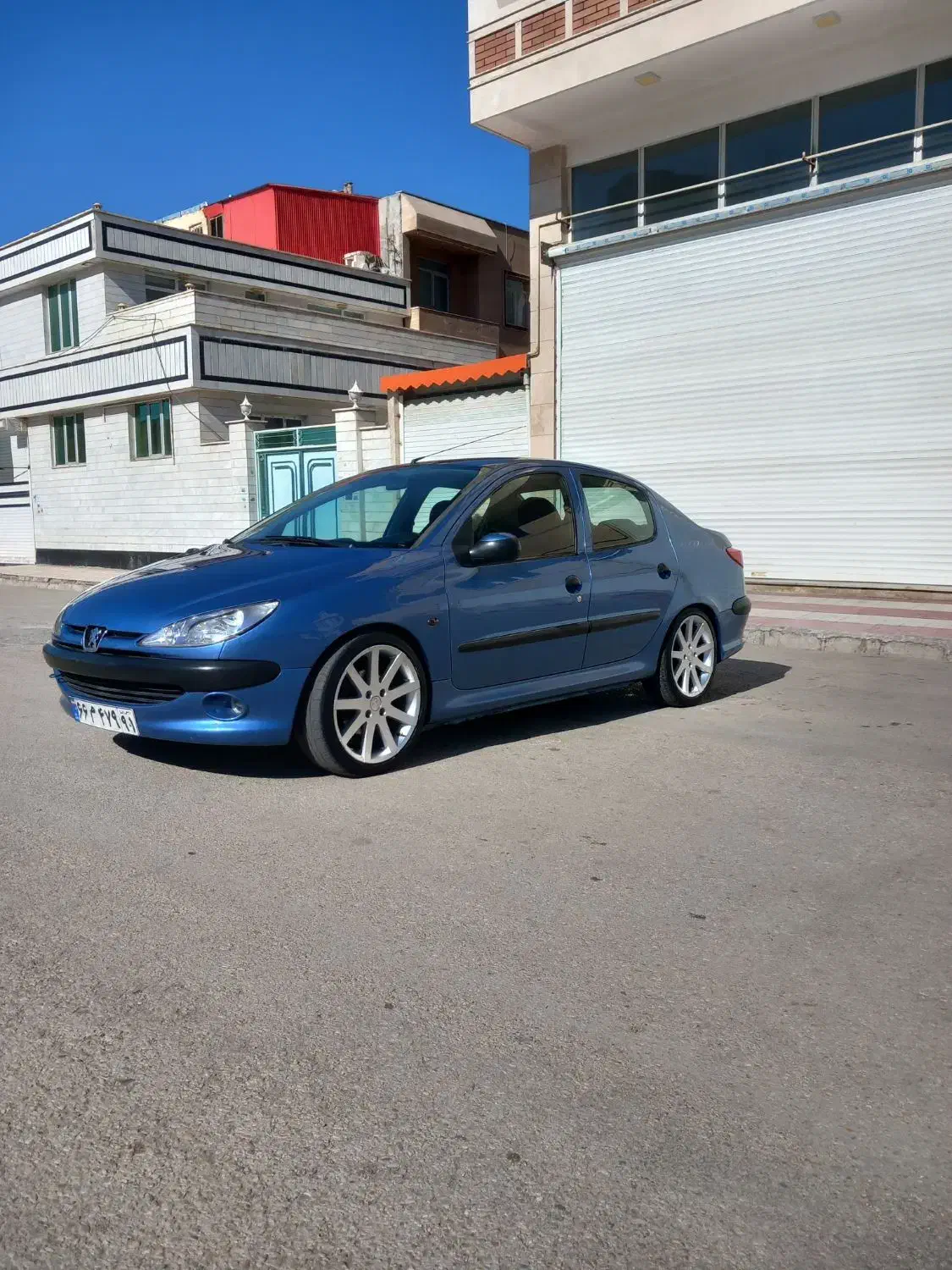 ۲۰۶ تیپ ۵ وی ۸|خودرو سواری و وانت|اردبیل, |دیوار