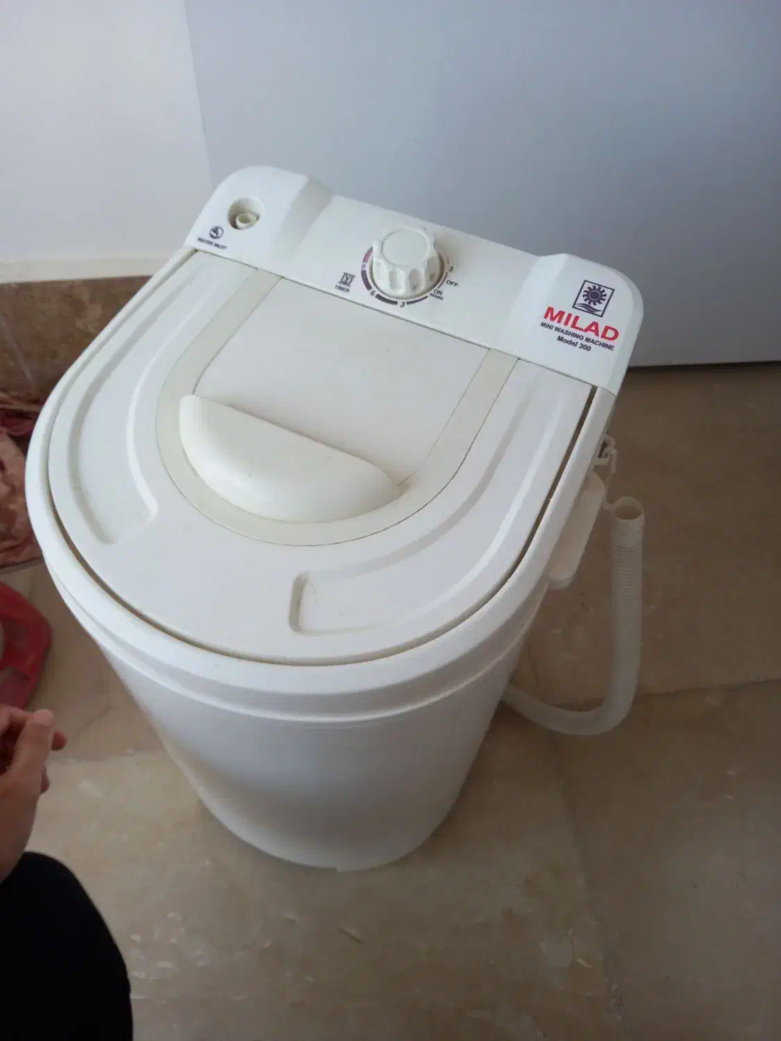 مینی واش کهنه شور میلاد درحد نو سالم مناسب سیسمونی|ماشین لباسشویی و خشک‌کن لباس|مشهد, توس فردوسی|دیوار
