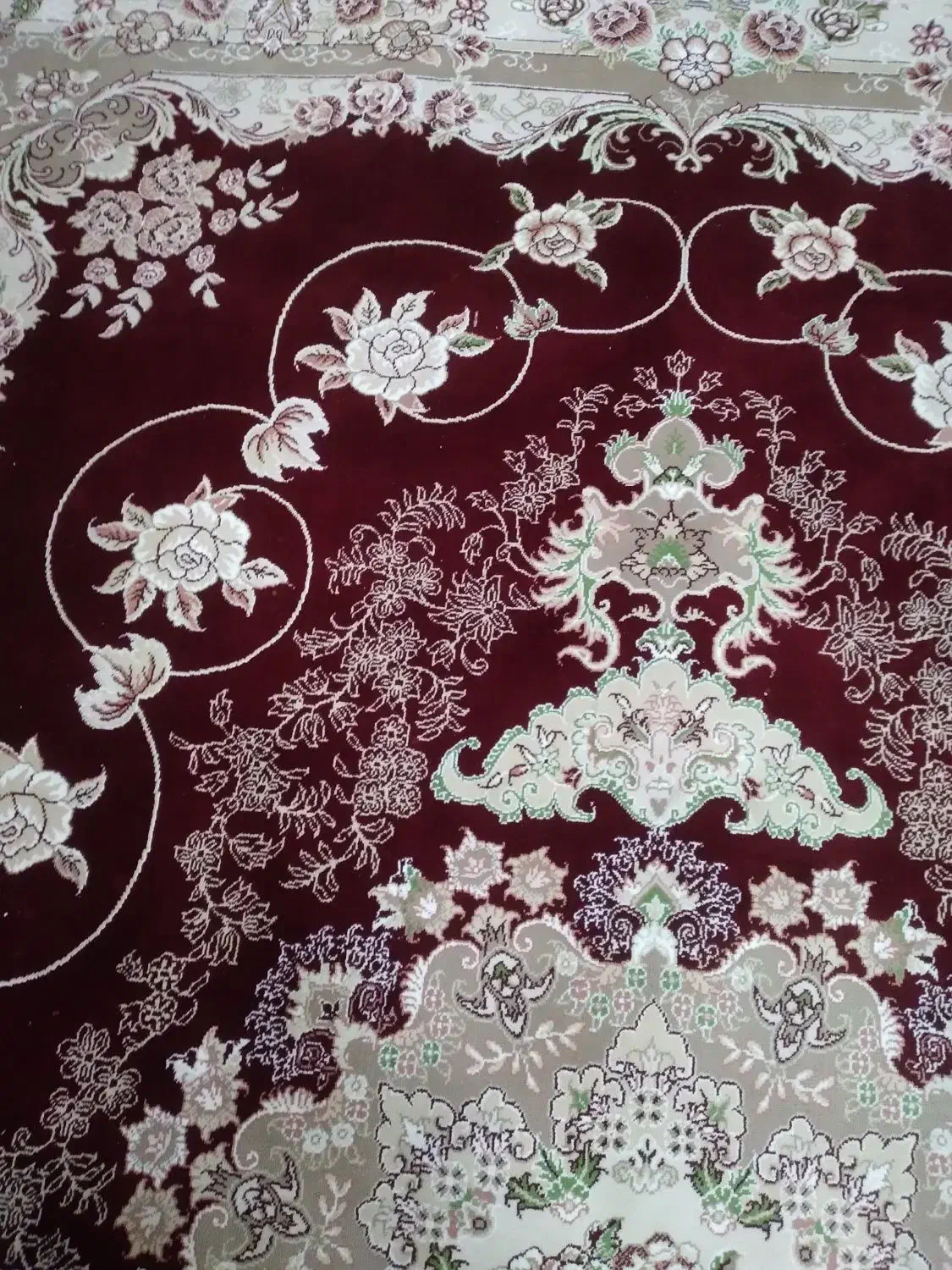 فروش قالی ۹متری دو عدد|فرش|بروجن, |دیوار