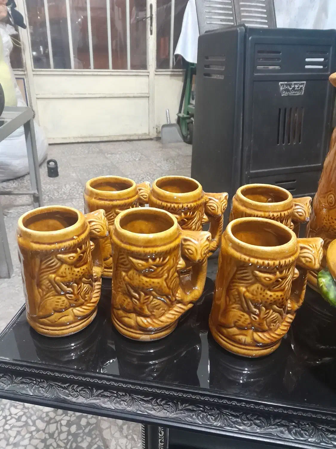 یک دست کامل|کلکسیون اشیاء عتیقه|ممقان, |دیوار