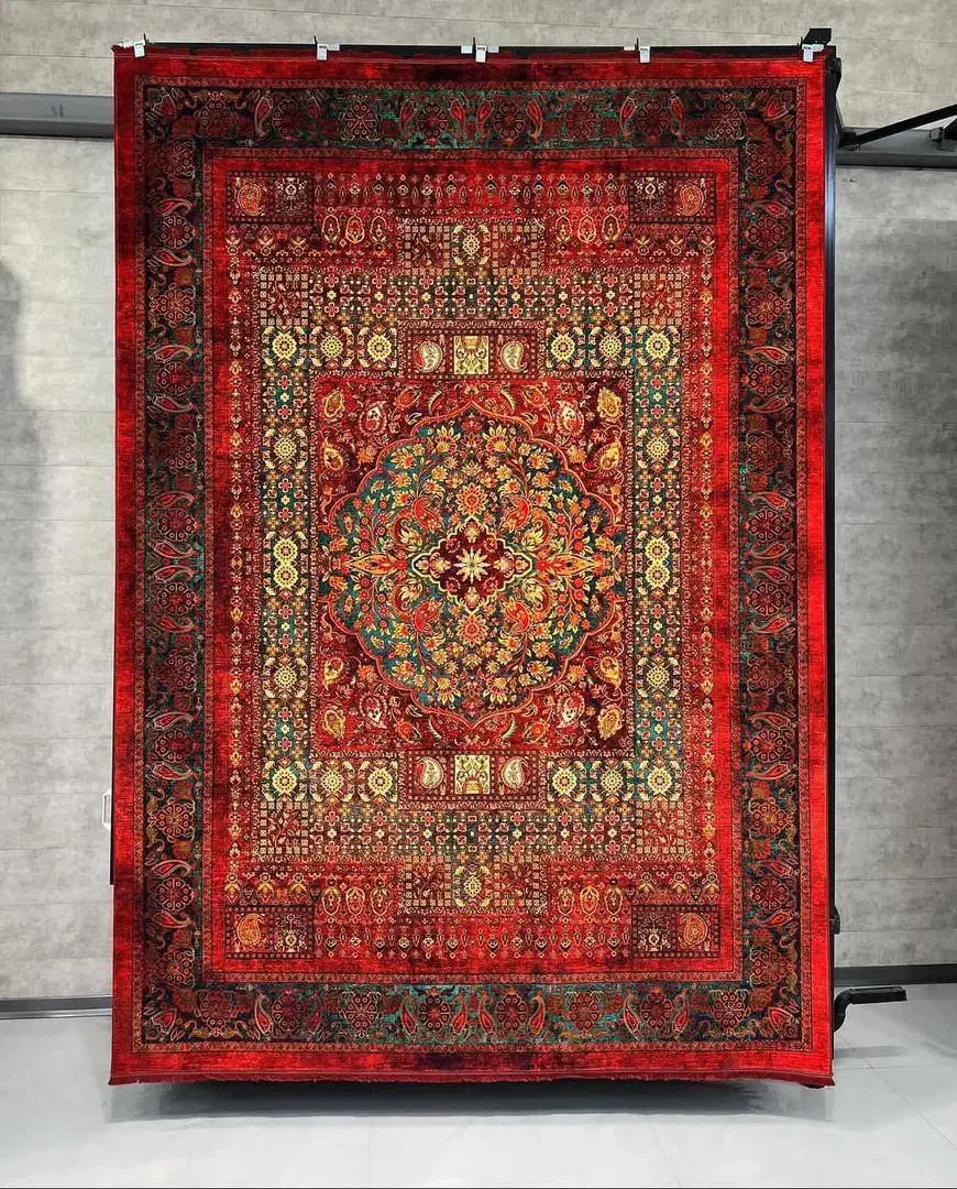 فرش 12متری فرش سیمین&|فرش|امیدیه, |دیوار