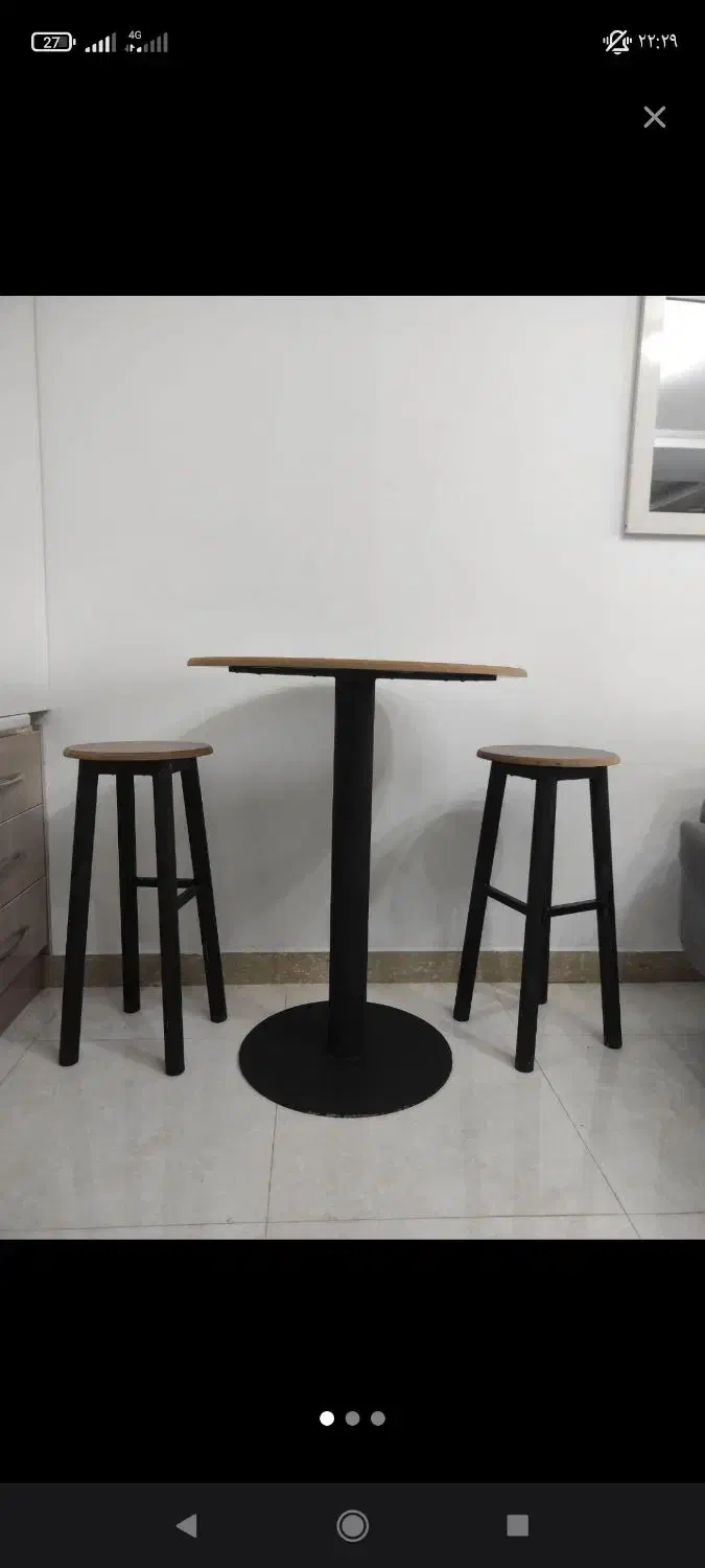 میز و صندلی دونفره شیک و مدرن|میز و صندلی غذاخوری|ایزدشهر, |دیوار