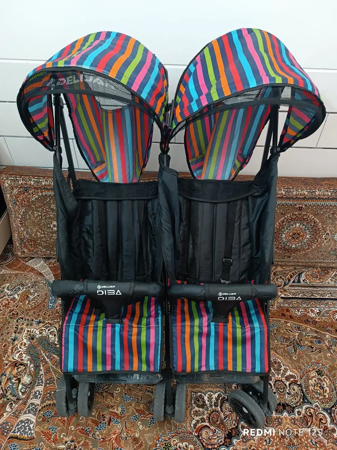 کالسکه دو قلو|کالسکه و لوازم جانبی|اراک, |دیوار