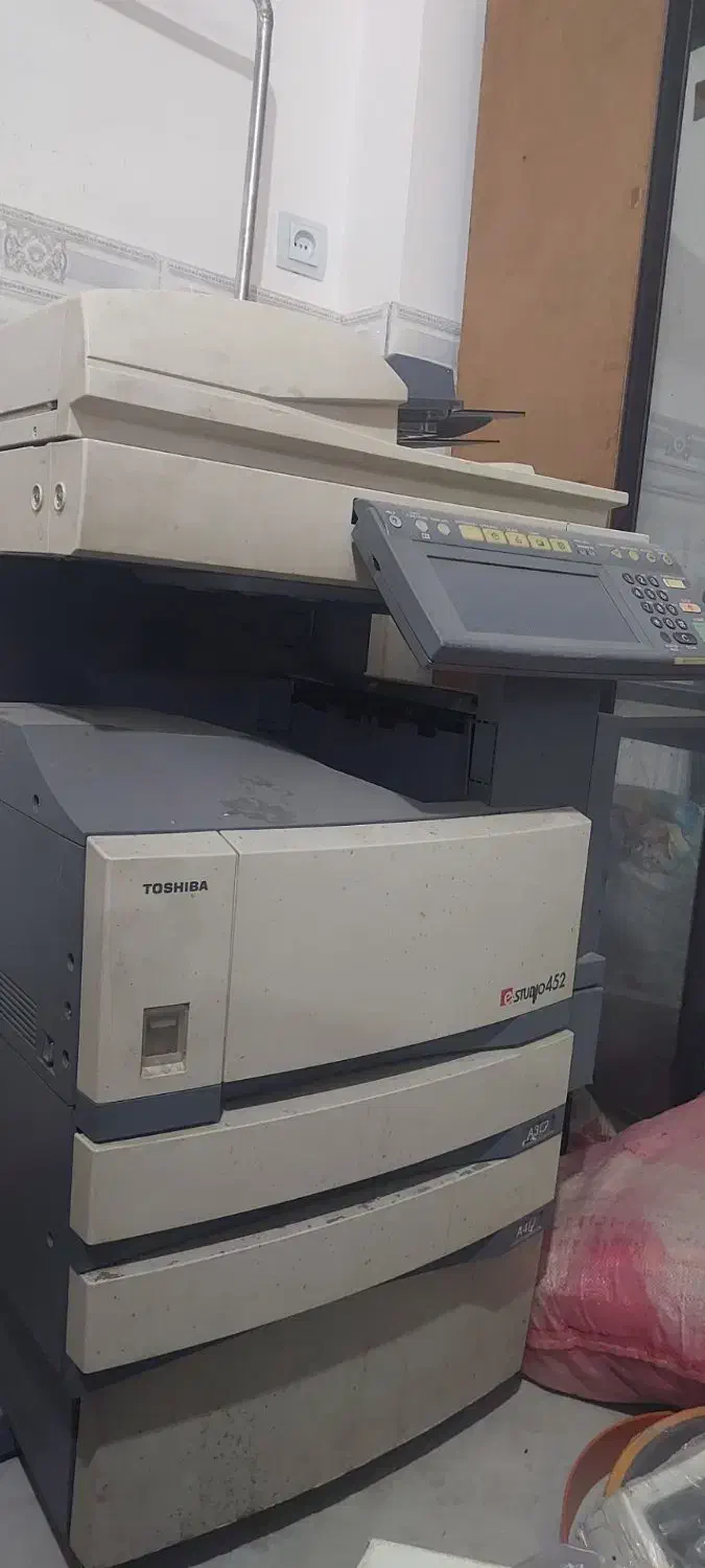 فروش دستگاه فتوکپی سیاه و سفید TOSHIBA  452|پرینتر، اسکنر، کپی، فکس|مشگین شهر, |دیوار