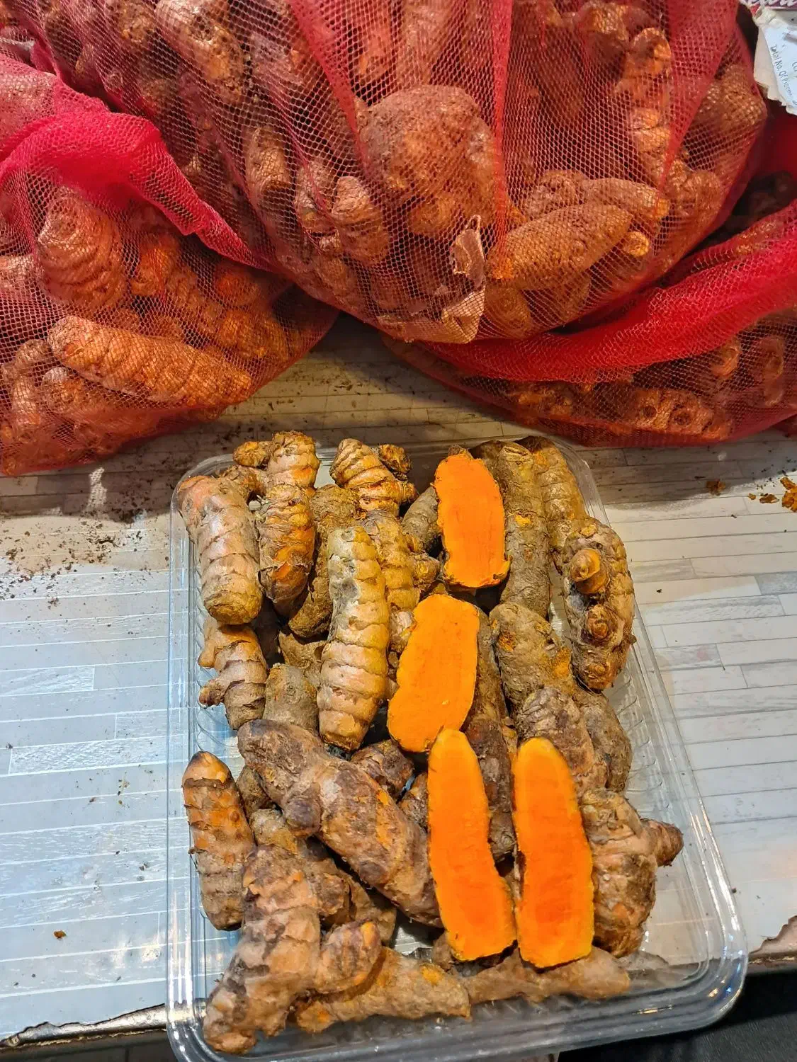 زردچوبه تازه درجه۱|خوردنی و آشامیدنی|شیراز, تندگویان|دیوار