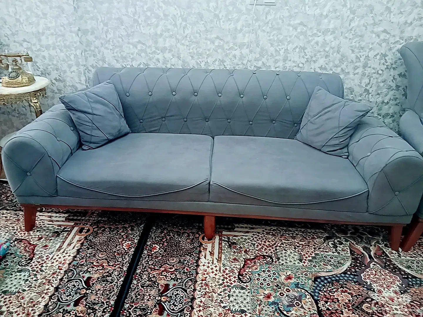 مبل راحتی هفت نفره|مبلمان خانگی و میز عسلی|اسلامشهر, شهرک امام حسین (میان آباد)|دیوار