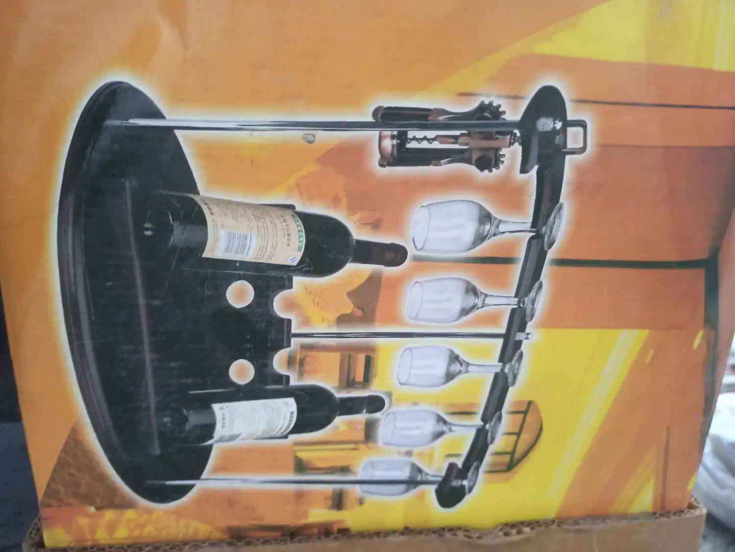 میز بار نو داخل کارتون|بوفه، ویترین، کنسول|مشهد, هفت تیر (حافظ)|دیوار