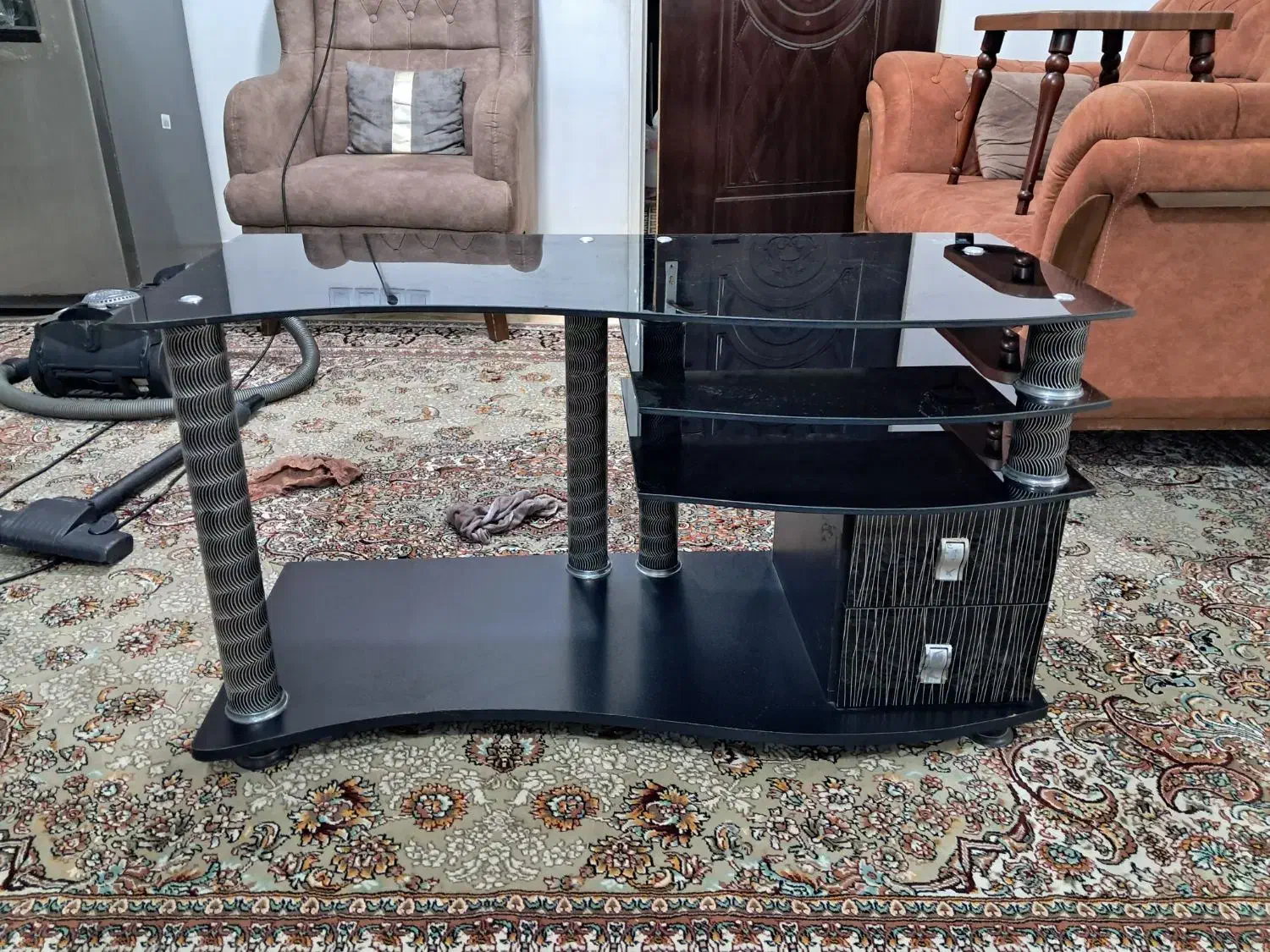 میز تلوزیون شیشه ای|میز تلویزیون|پیشوا, |دیوار