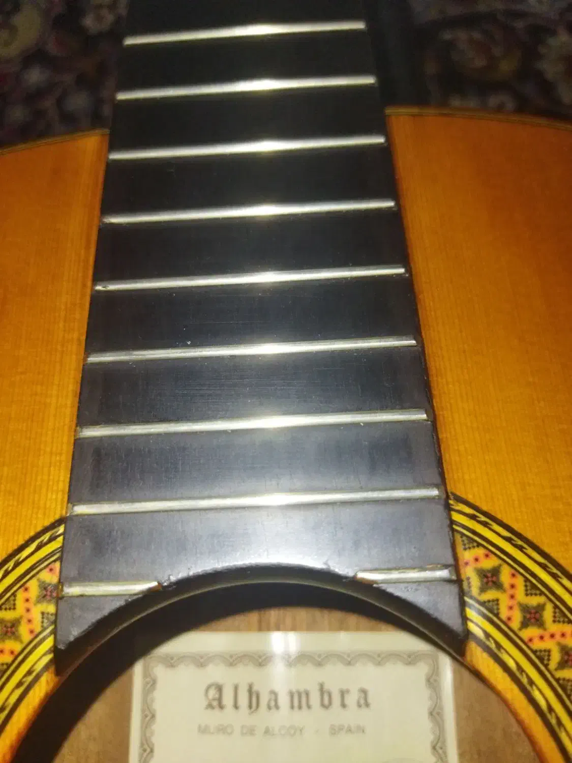 گیتار کلاسیک اسپانیایی الحمبرا Alhambra c7|گیتار، بیس، امپلیفایر|قوچان, |دیوار