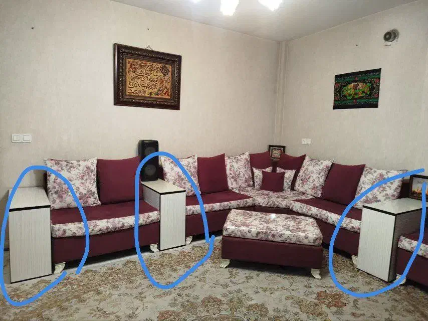 4 عدد باکس کمد عسلی دسته ی مبل کابینت ...|جاکفشی، کمد، دراور|تهران, مشیریه|دیوار