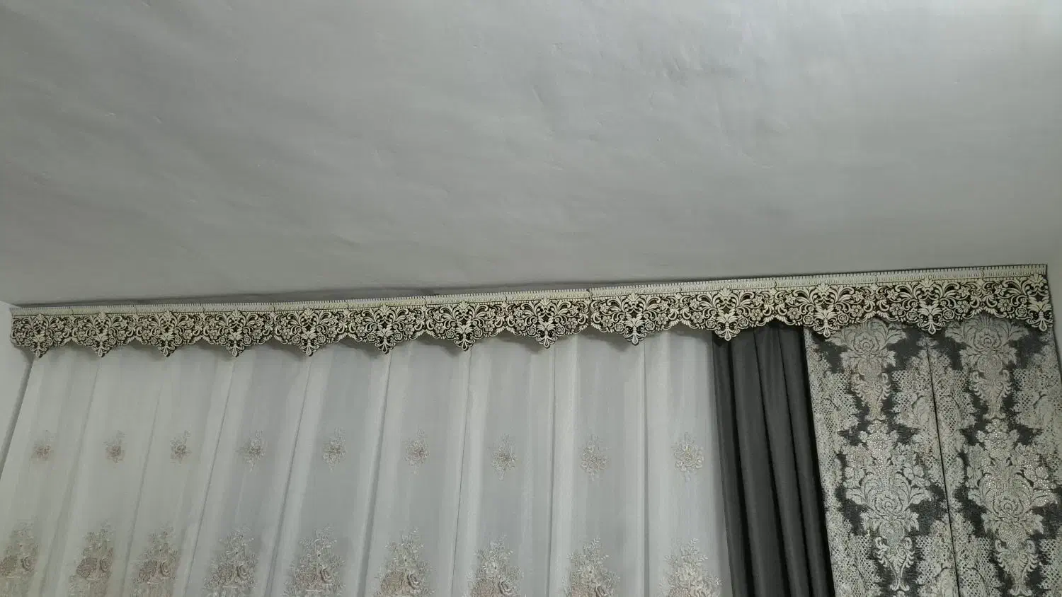 پرده قاب پرده تخت نوجوانی|پرده، رانر، رومیزی|تاکستان, |دیوار