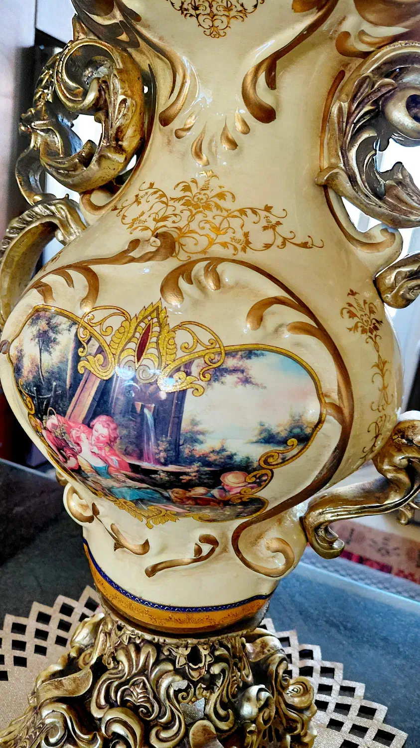 گلدان سلطنتی|صنایع دستی و سایر لوازم تزئینی|ماهنشان, |دیوار