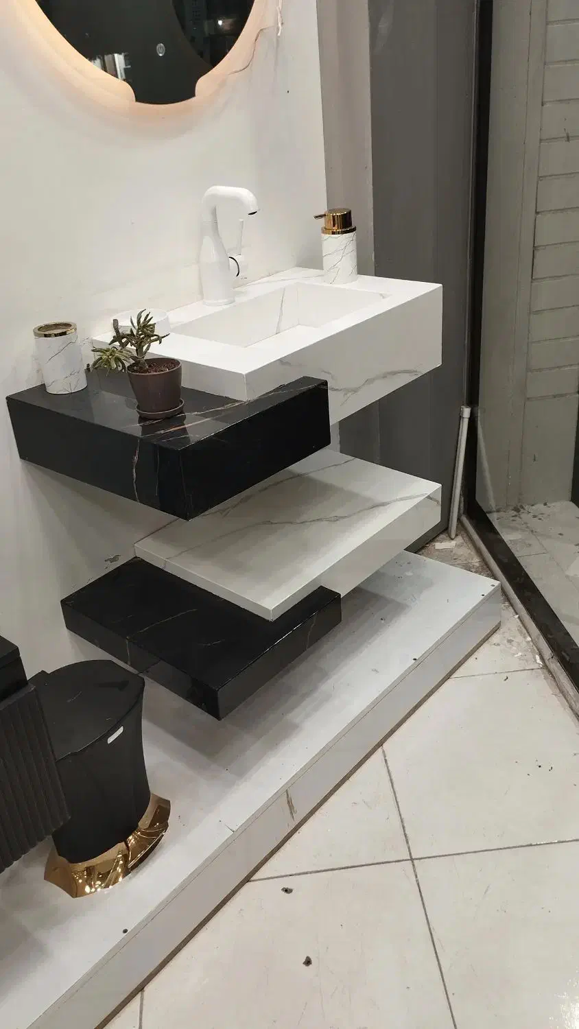 تولید روشوی سرامیکی|لوازم سرویس بهداشتی|سیرجان, |دیوار