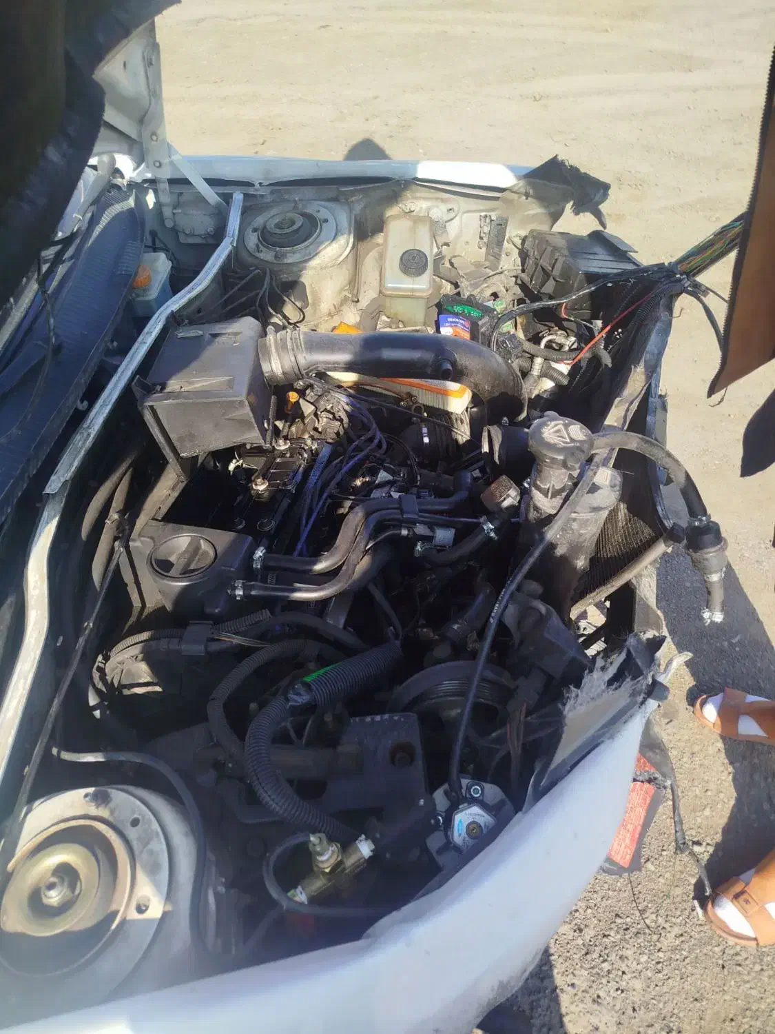 سمند مولتی پلکس ۹۴ تصادفی|خودرو سواری و وانت|تبریز, |دیوار