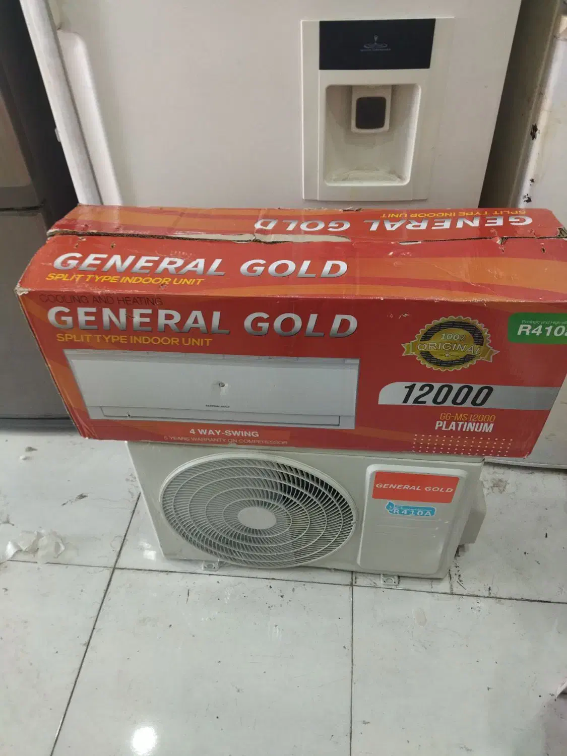 اسپلیت 12هزار جنرال گلد سرد و گرم|کولر گازی و فنکوئل|شیراز, صاحب الزمان|دیوار