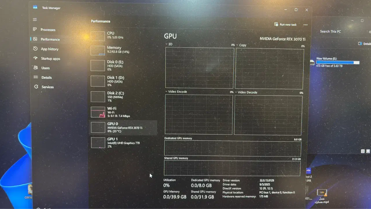 سیستم گیمینگ و رندرینگ فوق العاده|رایانه رومیزی|تهران, پونک|دیوار