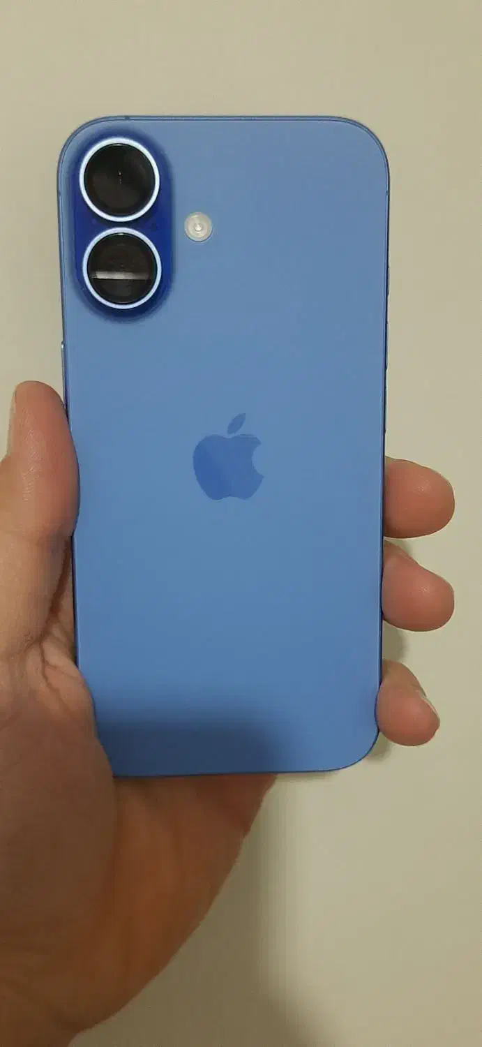 ایفون ۱۶ نرمال ابی ۱۲۸|موبایل|تهران, جوادیه|دیوار