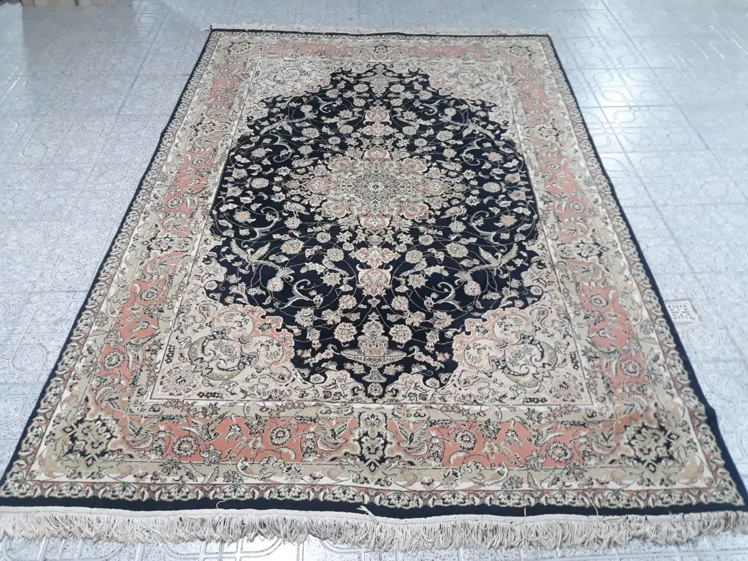 فرش ۱۲ متری|فرش|دلیجان, |دیوار