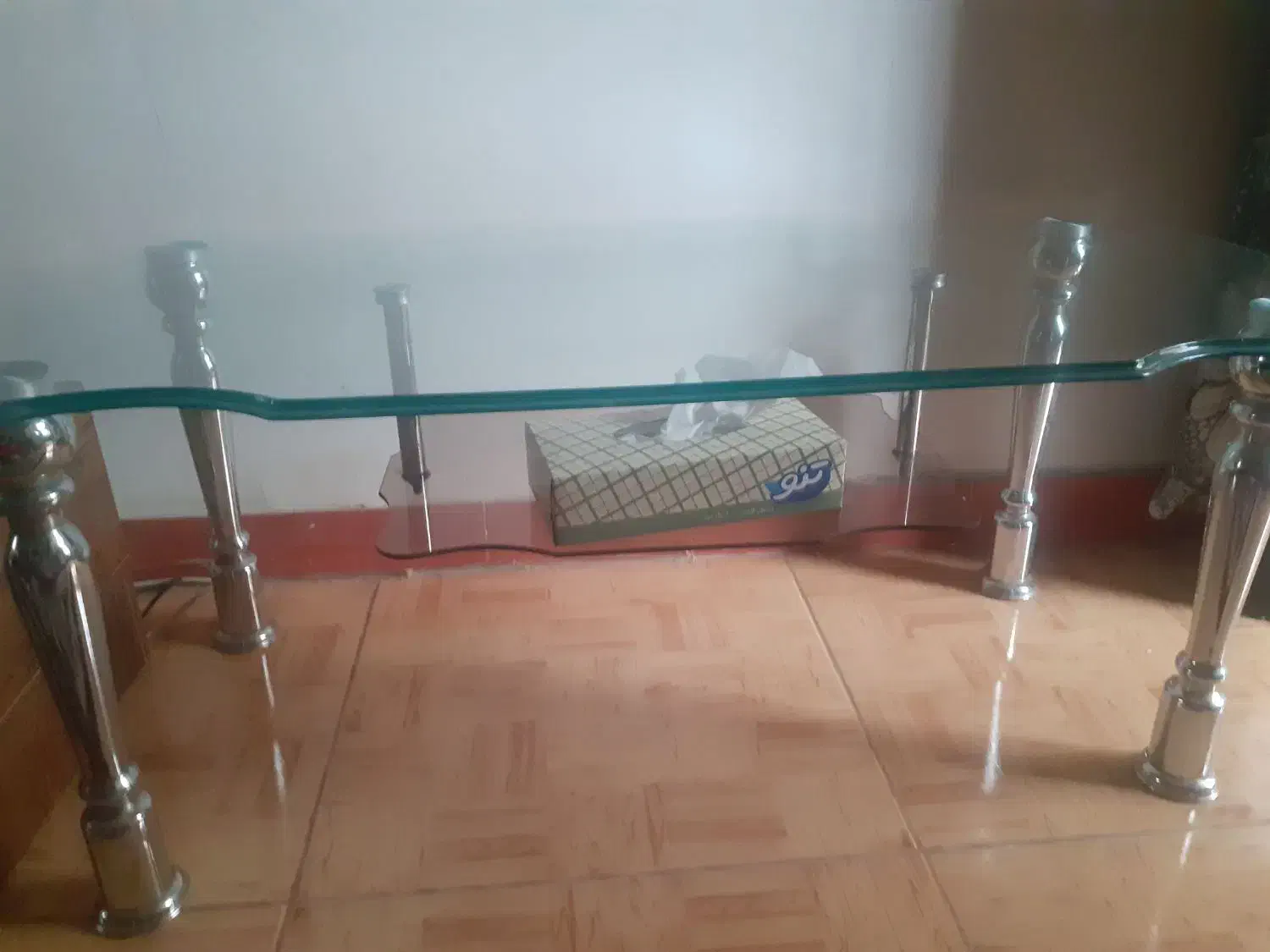 میز عسلی پایه استیل|مبلمان خانگی و میز عسلی|رشت, حمیدیان|دیوار