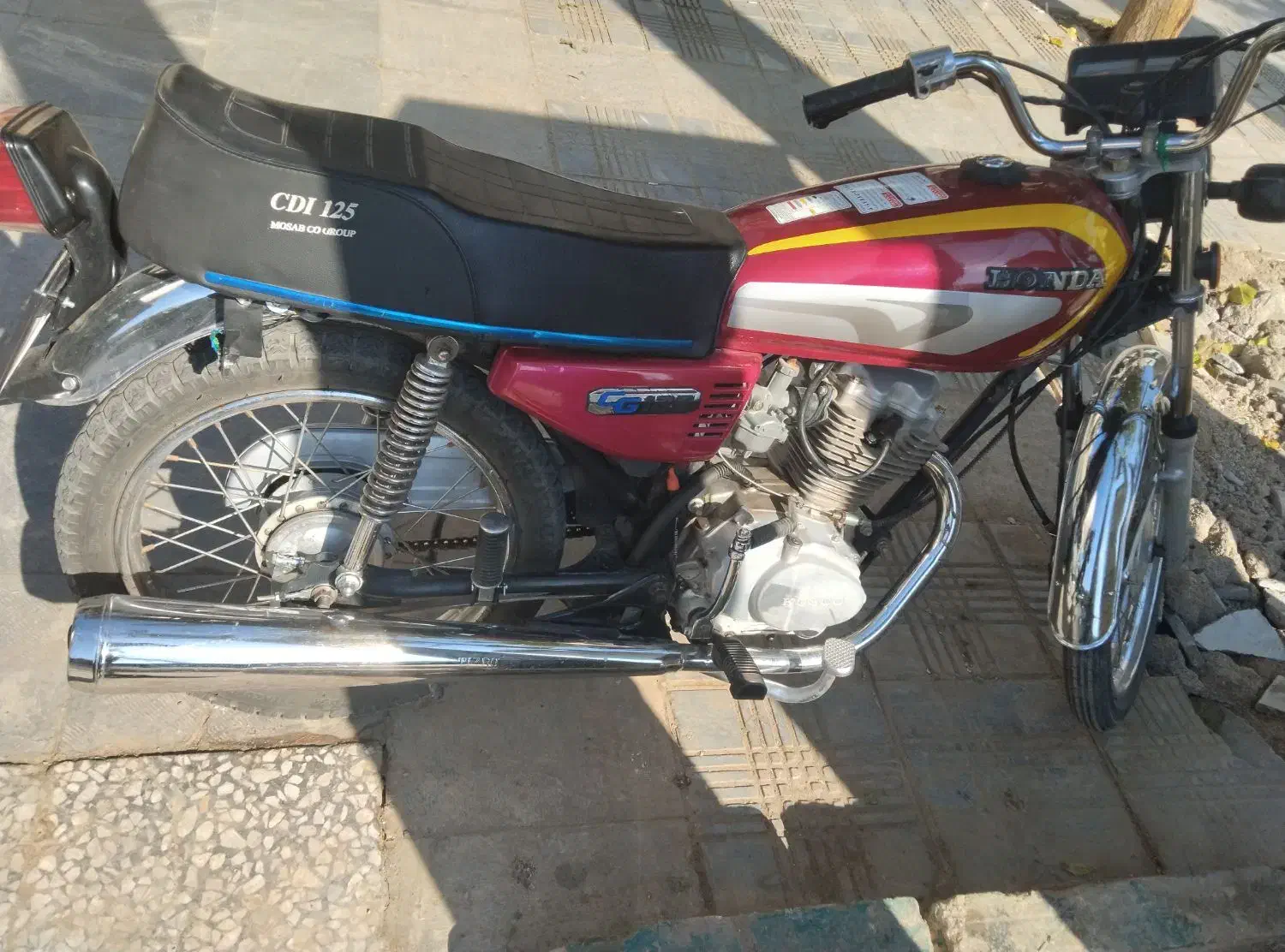 موتور هندا 125|موتورسیکلت|زرندیه, |دیوار