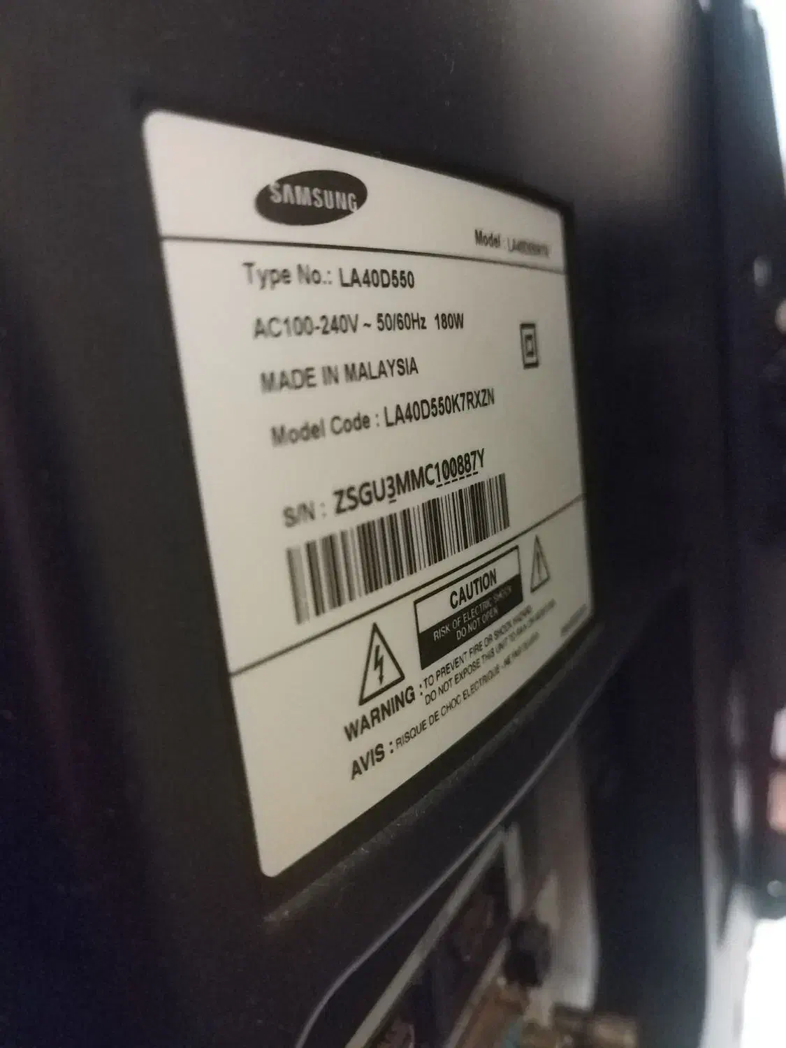 تلویزیون ۴۰ اینچ سامسونگ|تلویزیون و پروژکتور|اصفهان, برزان|دیوار