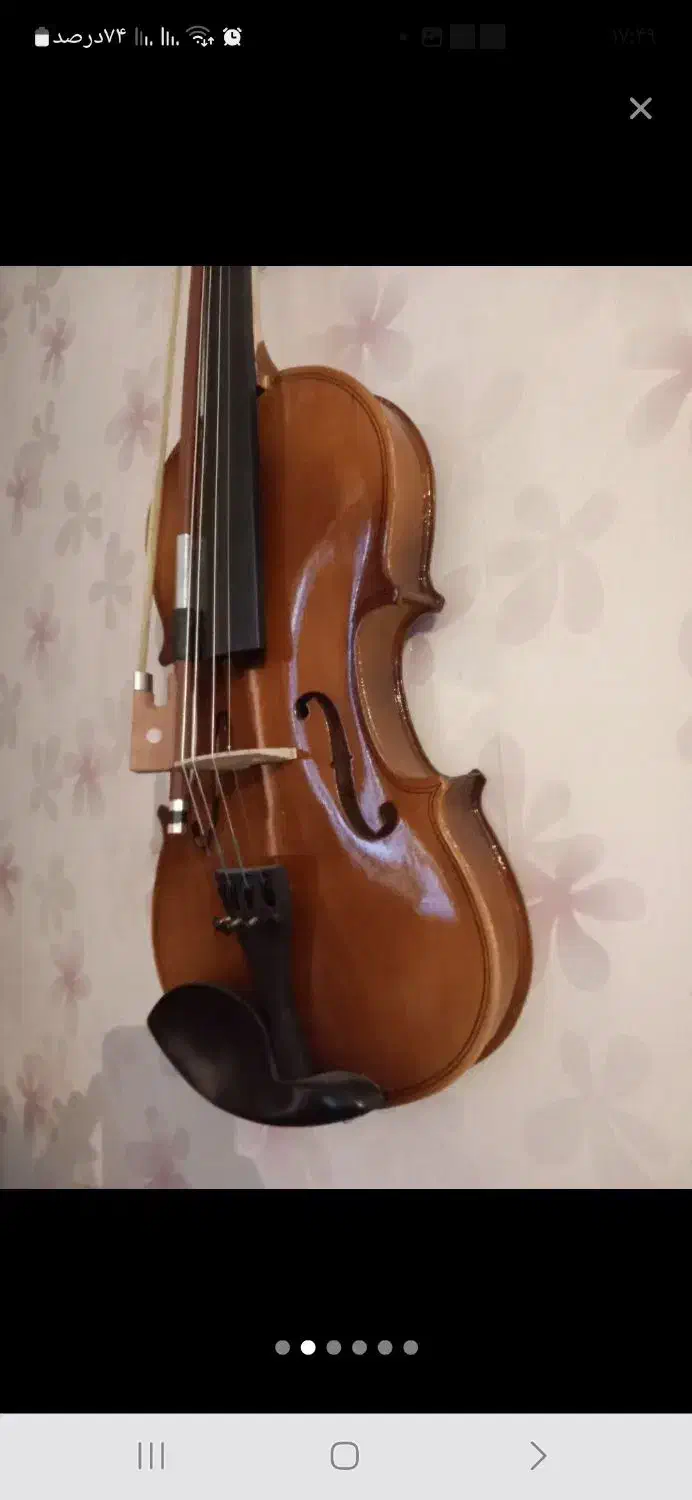 ویولن کارکرده سالم بدون ترک خوردگی|ویولن|خمین, |دیوار