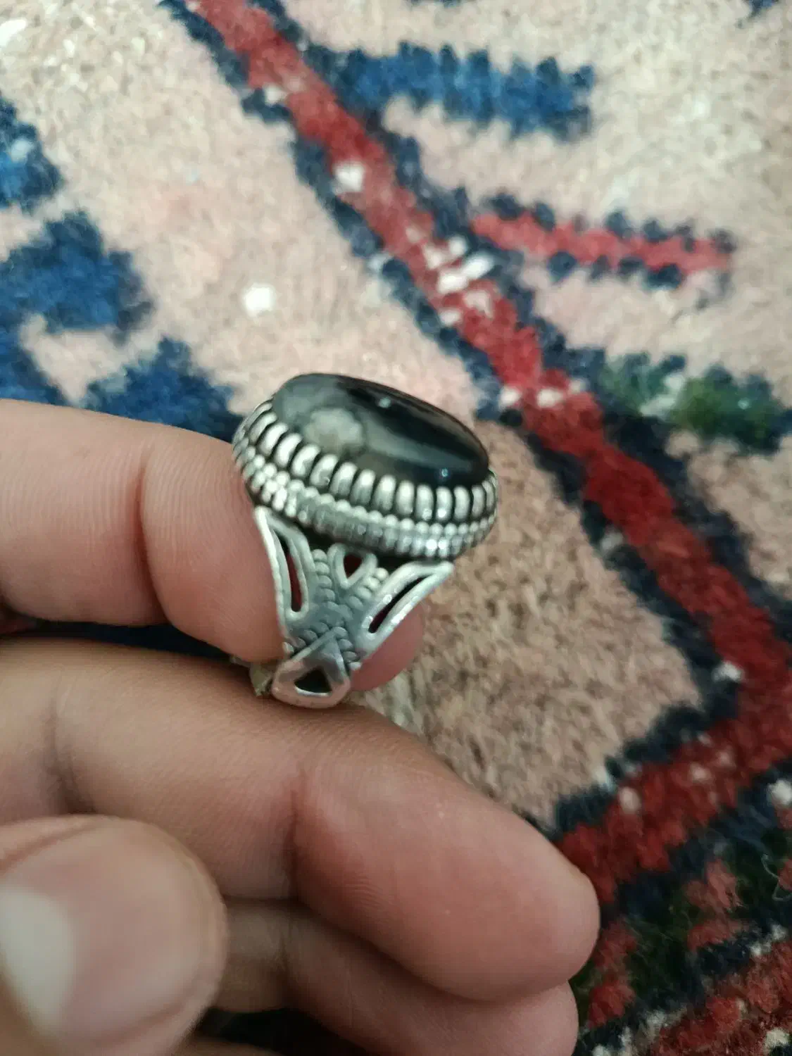 انگشتر شجر  عیار ۹۲۵|جواهرات|بم, |دیوار