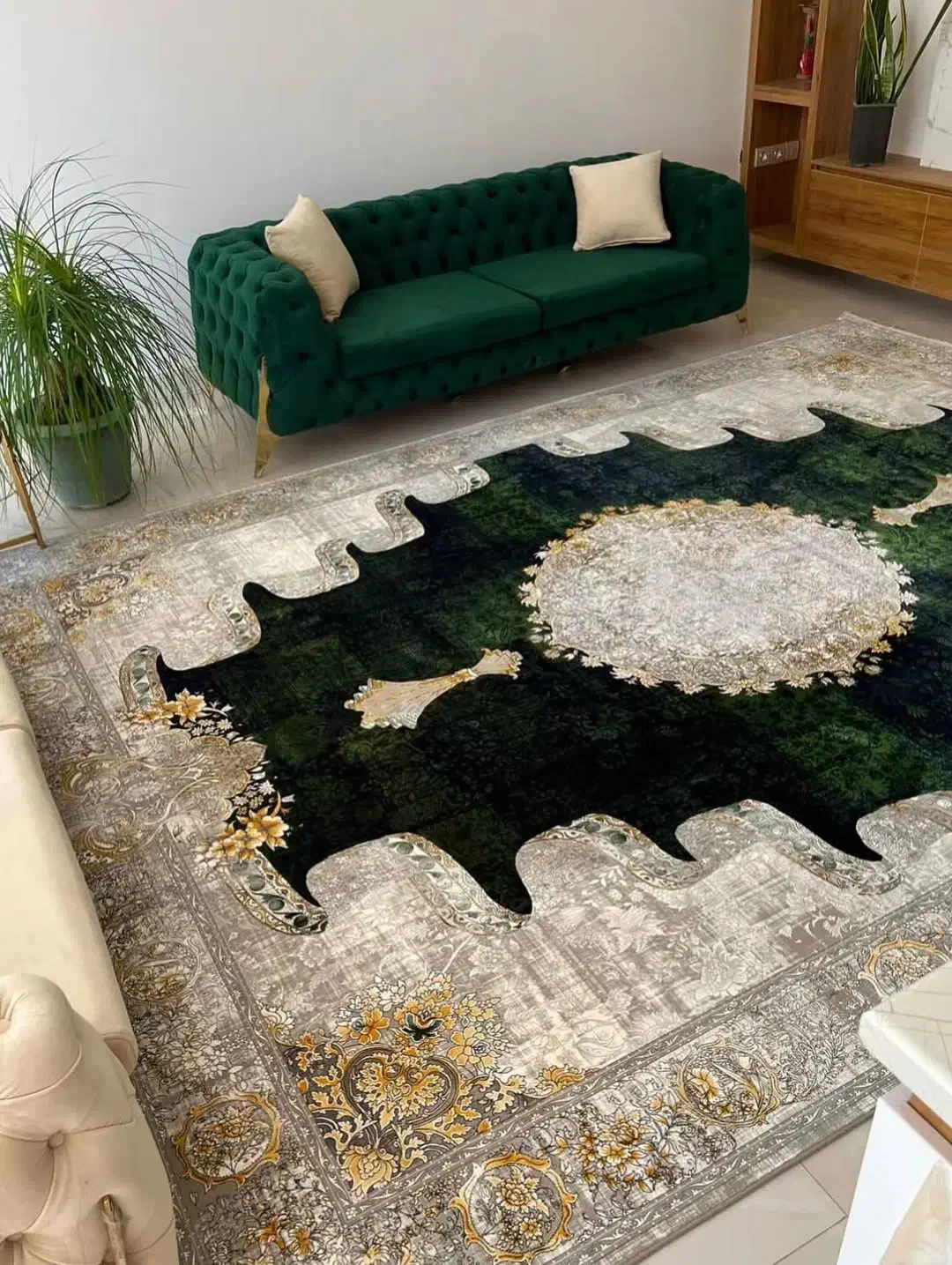 فرش نگین ترمه کاشان۷۰۰شانه محتشم ۱۲متری۹متری۶متری|فرش|شیراز, فرگاز|دیوار