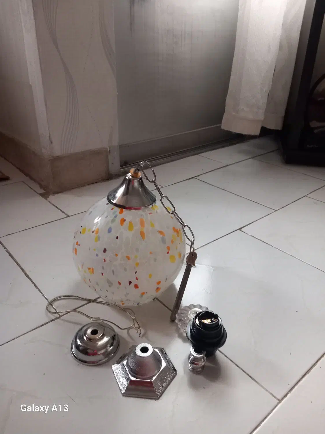 لوستر|لوستر و چراغ آویز|رشت, دیانتی|دیوار