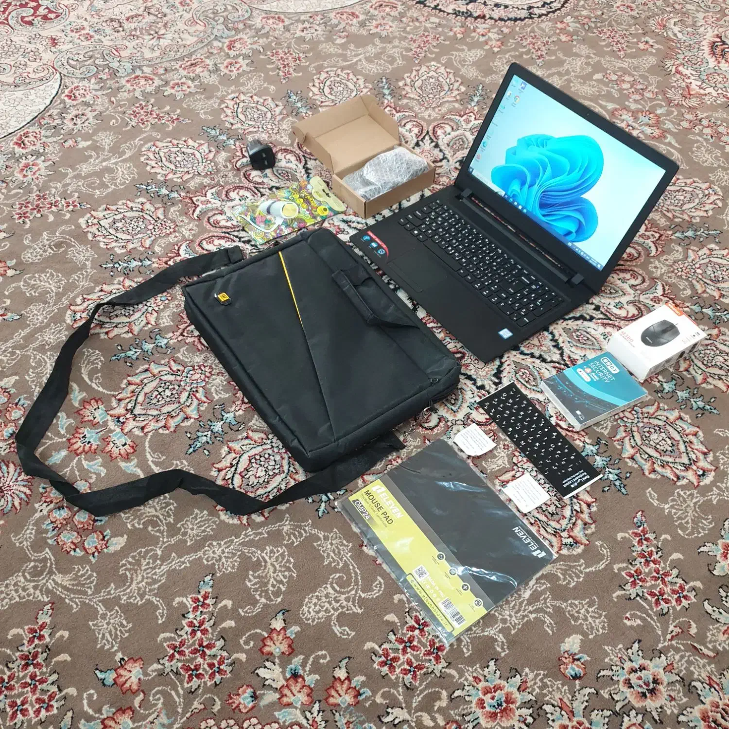 لپ تاپ مهندسی Lenovo با لوازم جانبی کامل|رایانه همراه|شیراز, شهرک برق|دیوار